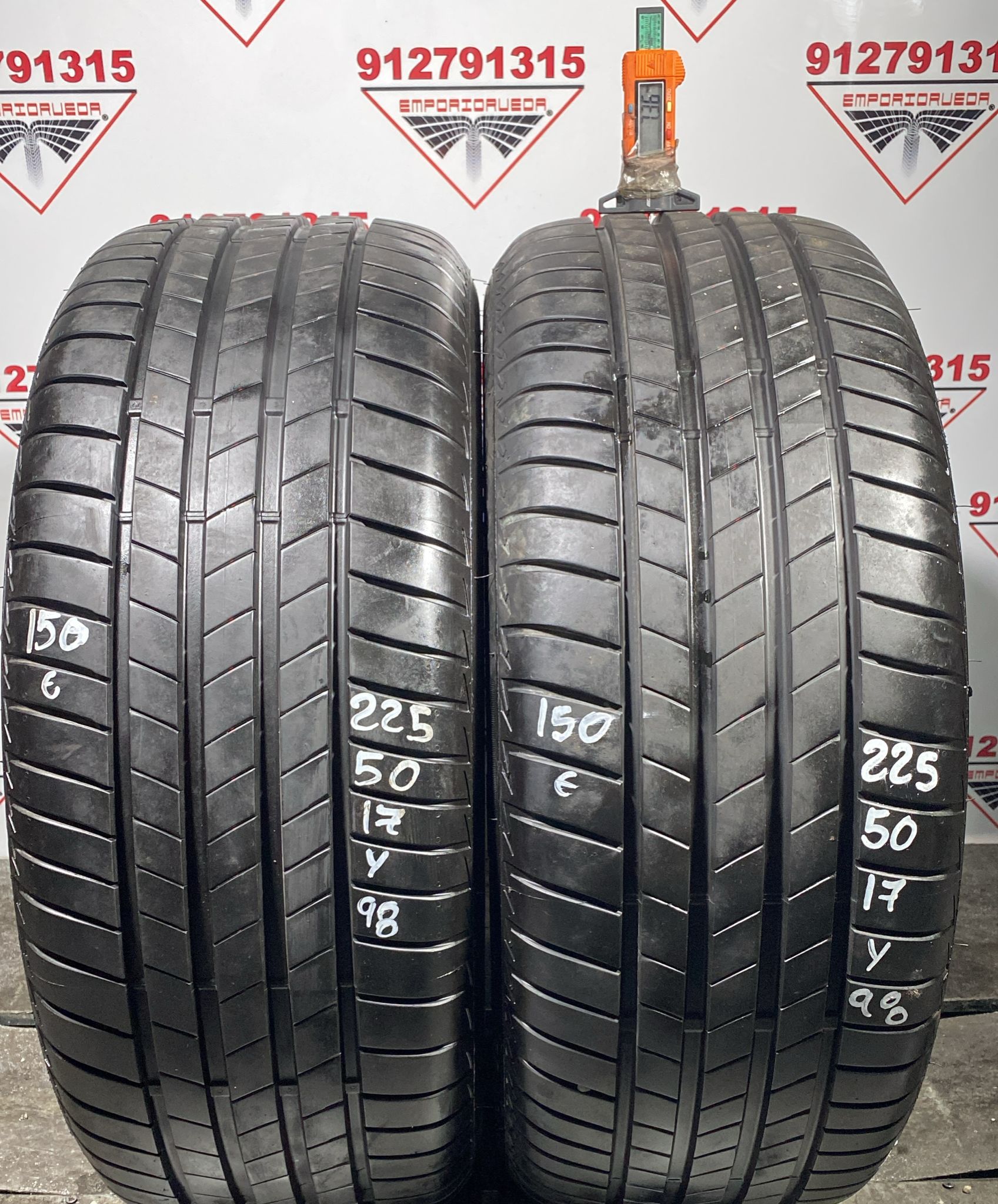 BRIDGESTONE TURANZA USADO  225/50 R17 98 Y