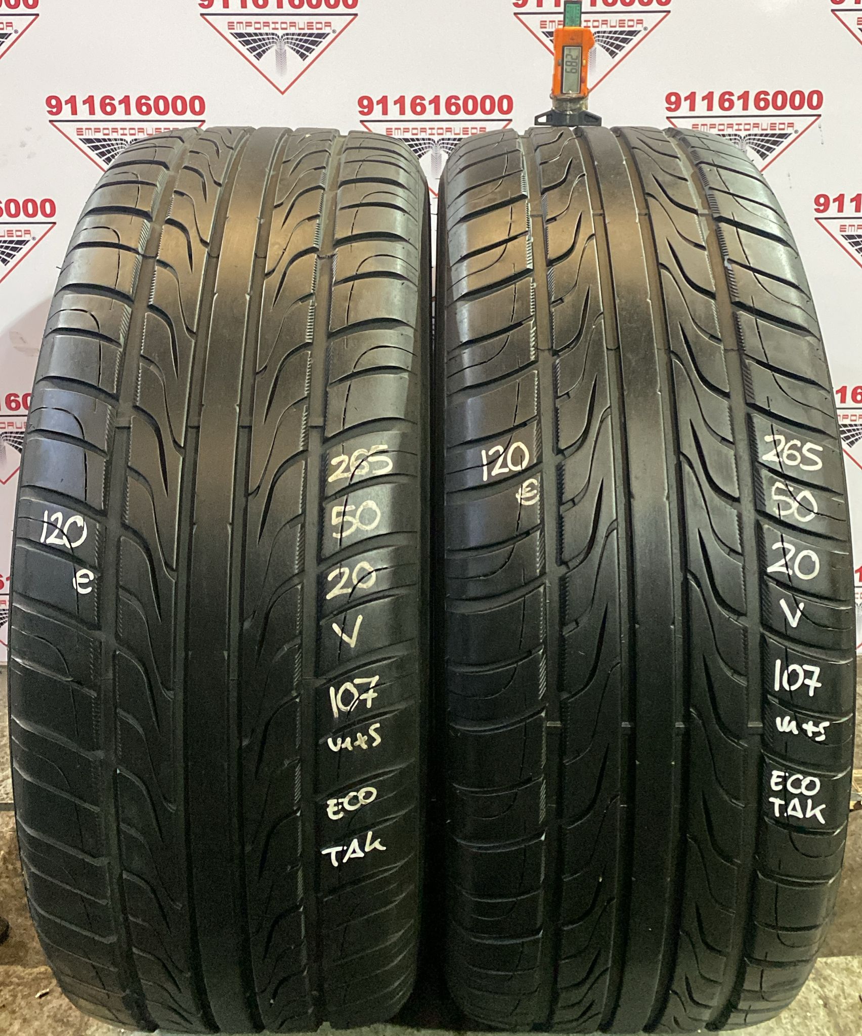 TRACMAX  USADO ECONOMICO M+S 265/50 R20 107 V