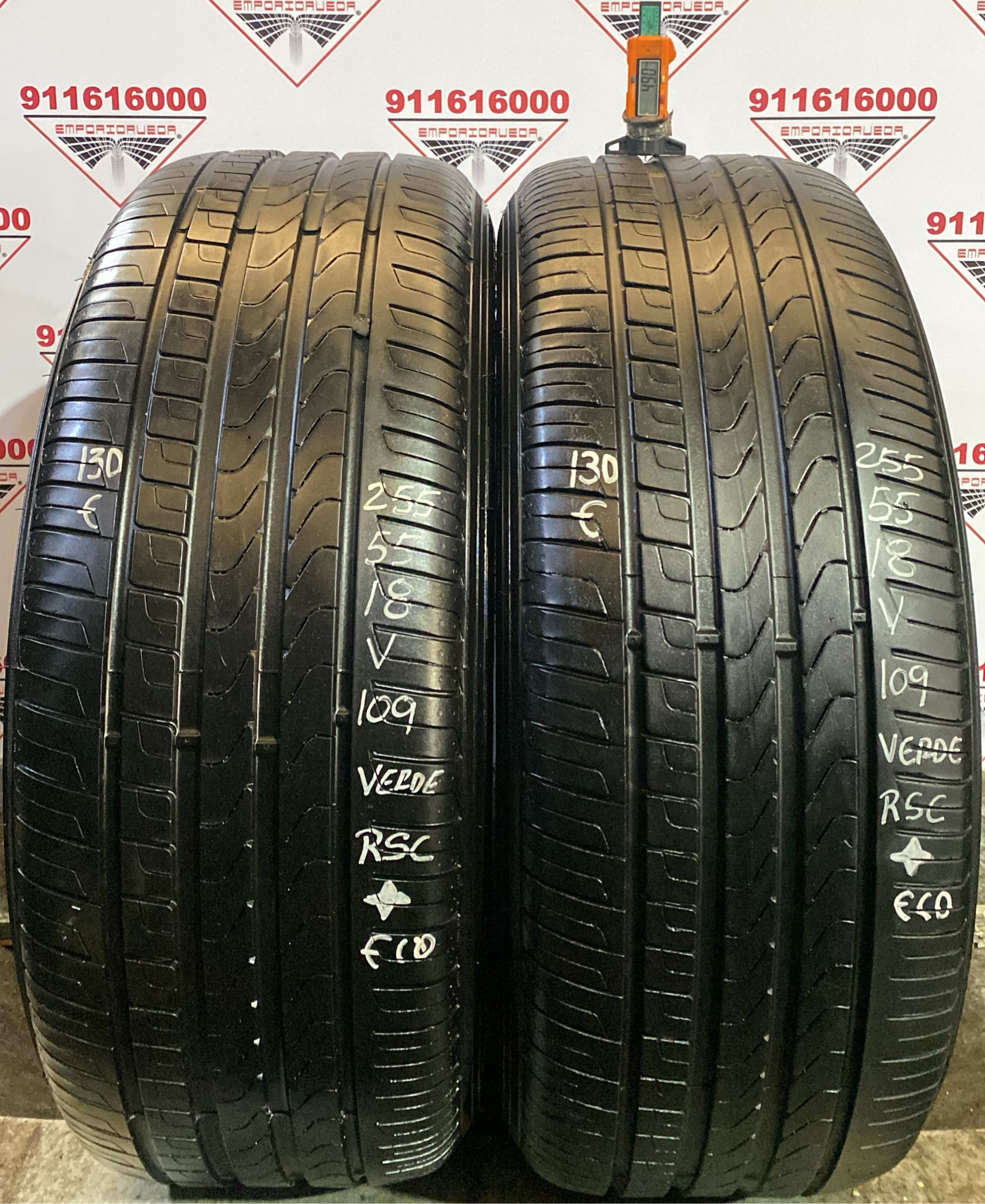 PIRELLI SCORPION VERDE USADO ECONOMICO RSC 255/55 R18 109 V