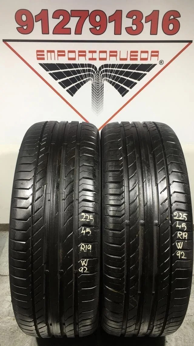 CONTINENTAL CONTISPORTCONTACT 5 USADO  225/45 R19 92 W
