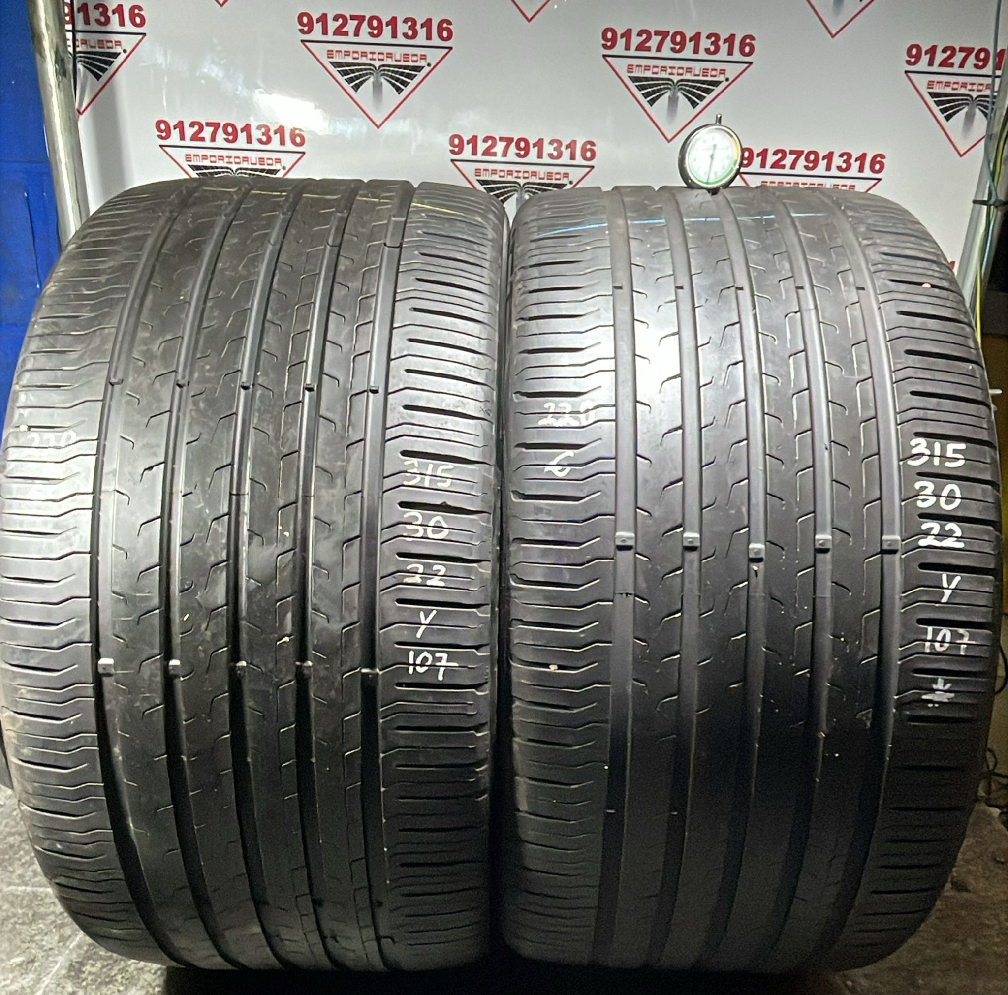 CONTINENTAL ECOCONTACT 5 USADO  315/30 R22 107 Y