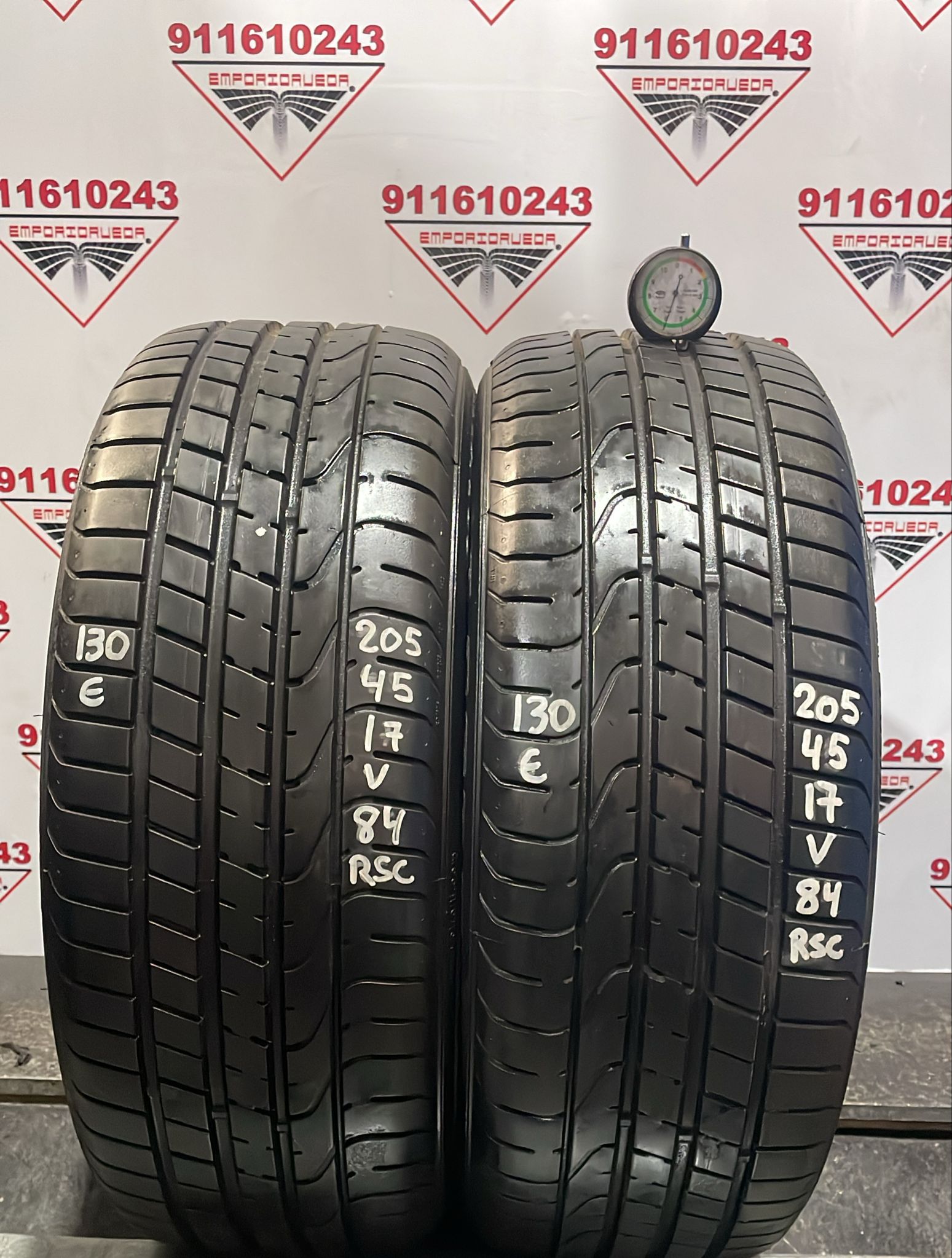 PIRELLI PZERO USADO RSC 205/45 R17 84 V