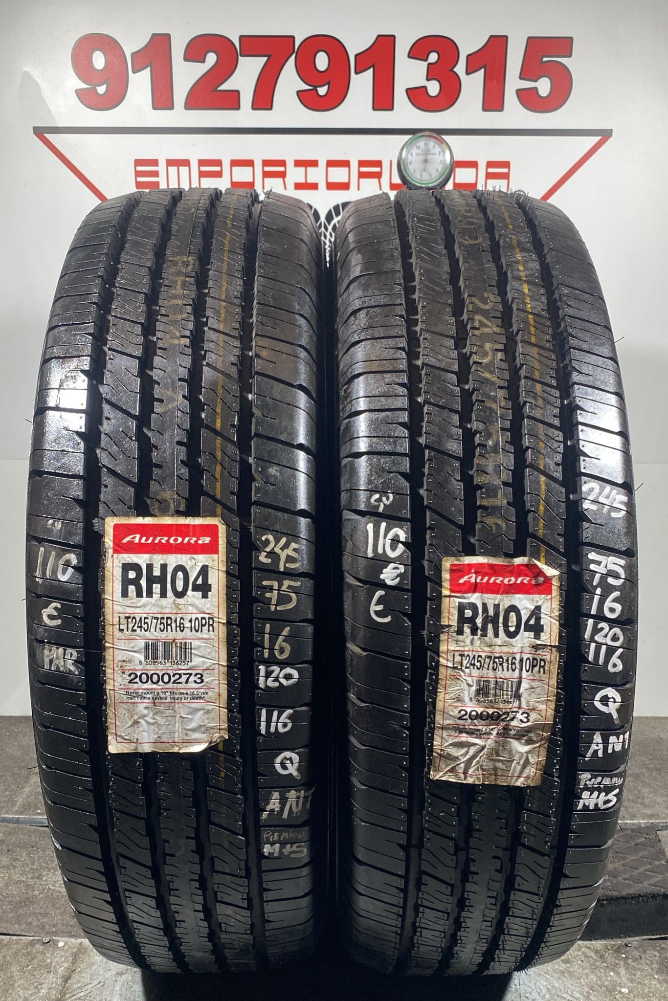 AURORA  USADO PREMIUM M+S 245/75 R16C 120/116 Q