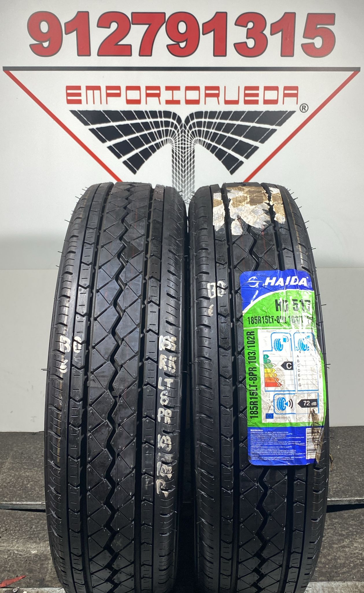 HAIDA  USADO PREMIUM  185/80 R15LT 103/102 R