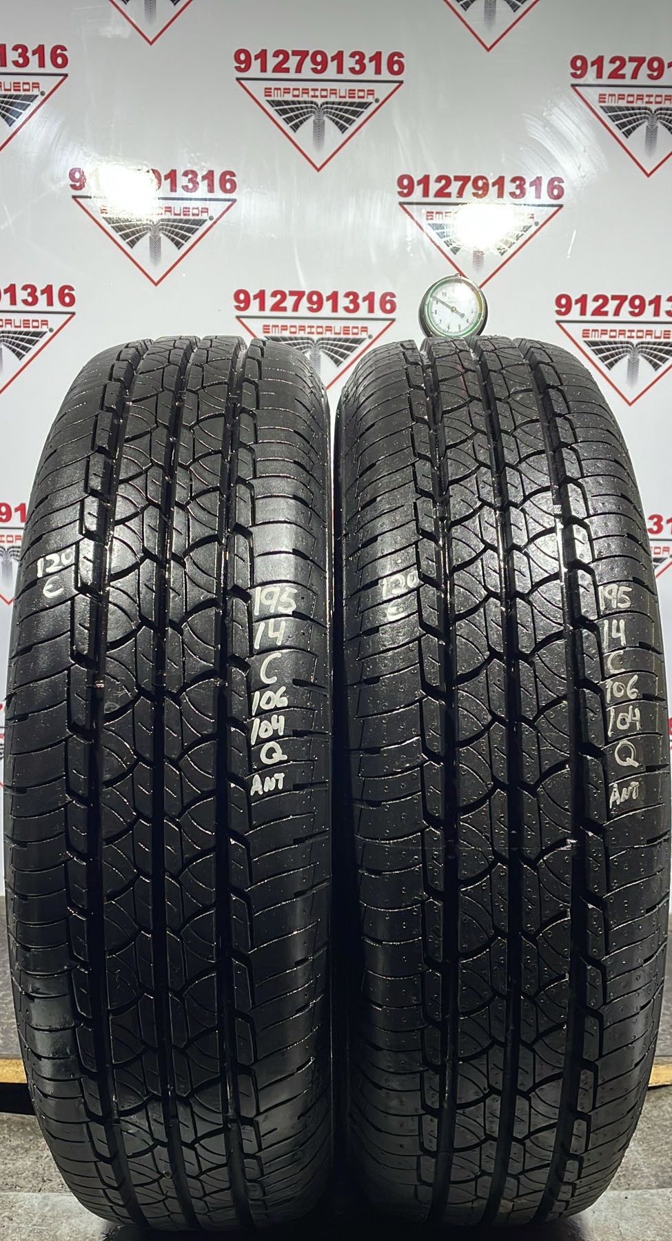 BARUM  USADO  195/80 R14C 106/104 Q