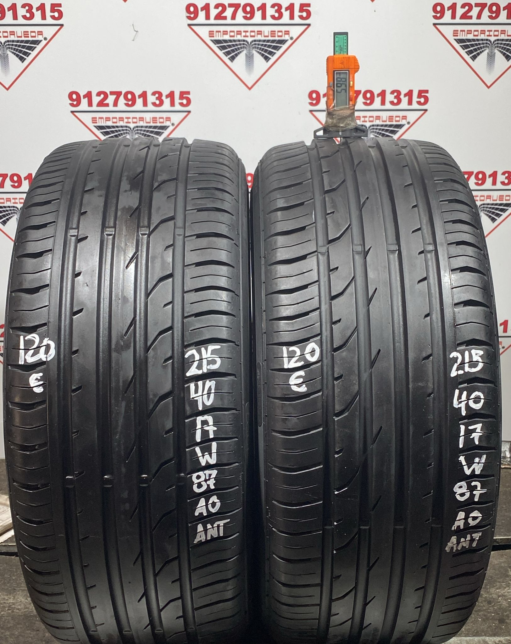 CONTINENTAL CONTIPREMIUMCONTACT 2 USADO  215/40 R17 87 W