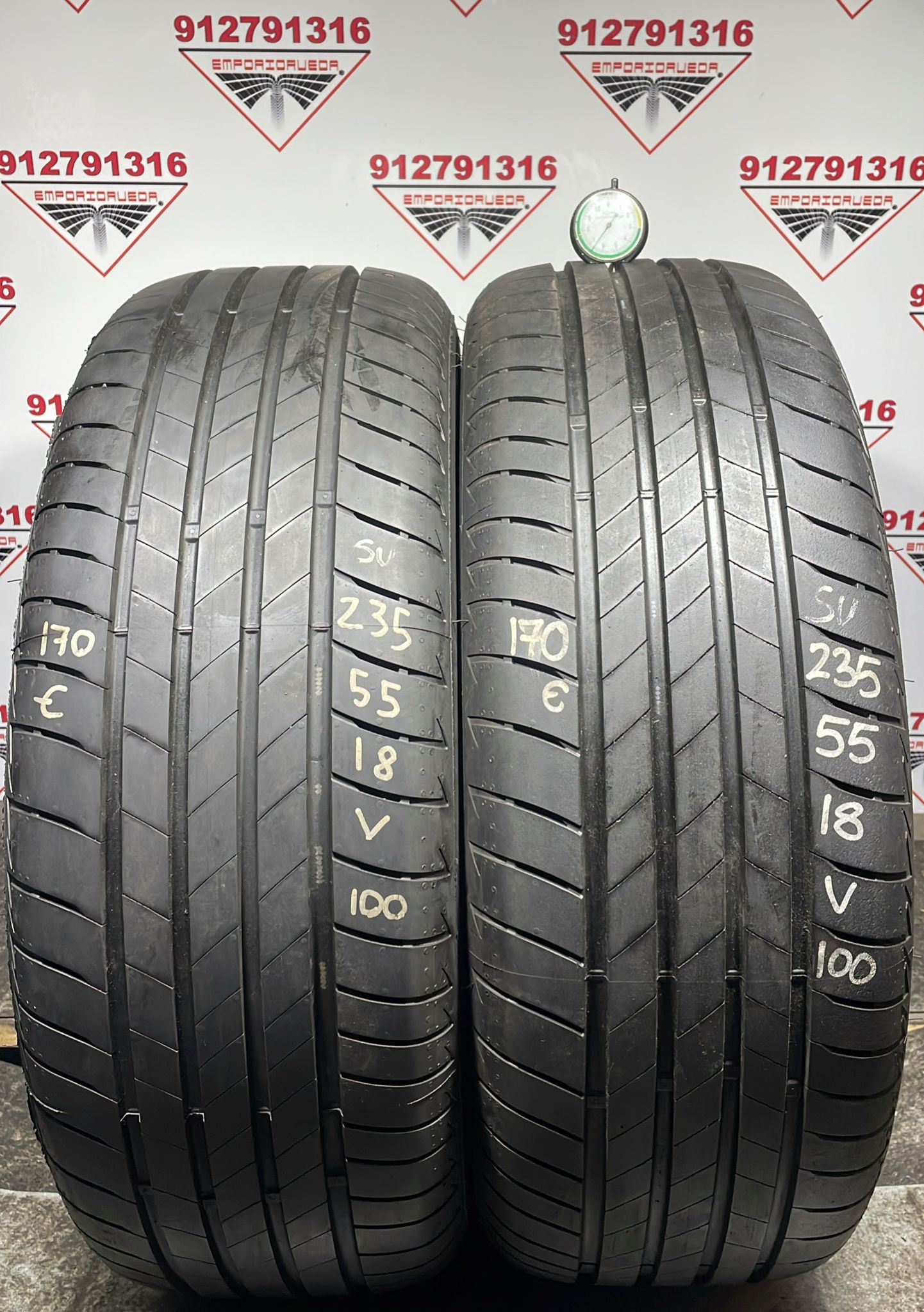 BRIDGESTONE TURANZA USADO  235/55 R18 100 V