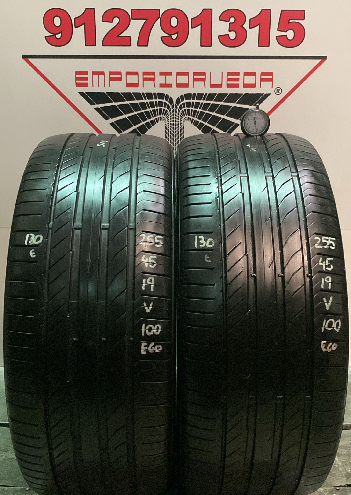 CONTINENTAL CONTIPREMIUMCONTACT 5 USADO ECONOMICO  255/45 R19 100 V