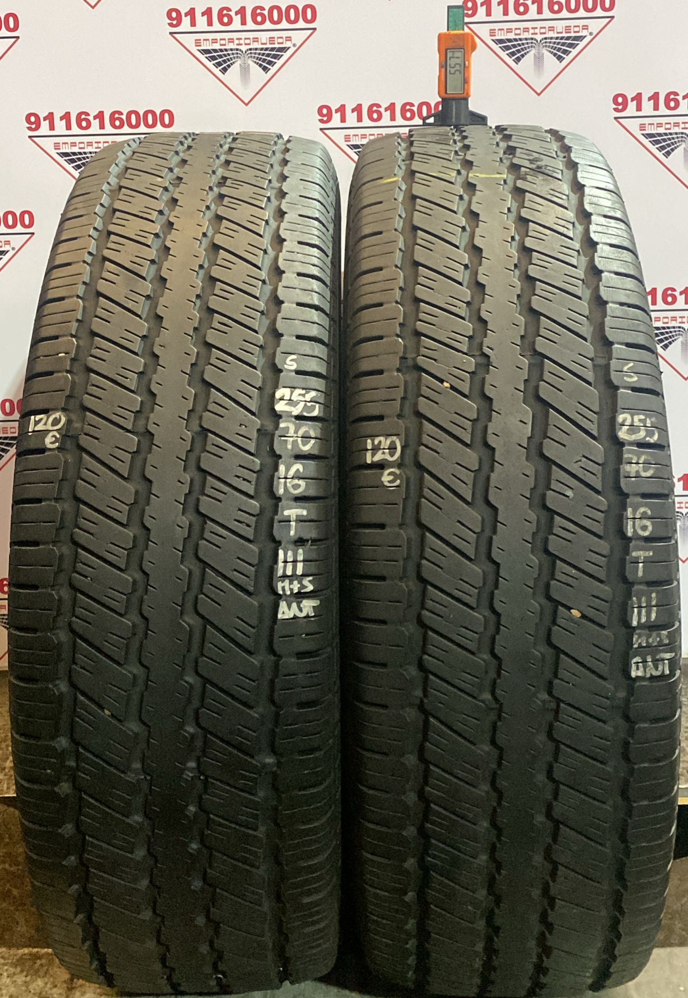 CONTINENTAL CONTITRAC USADO M+S 255/70 R16 111 T