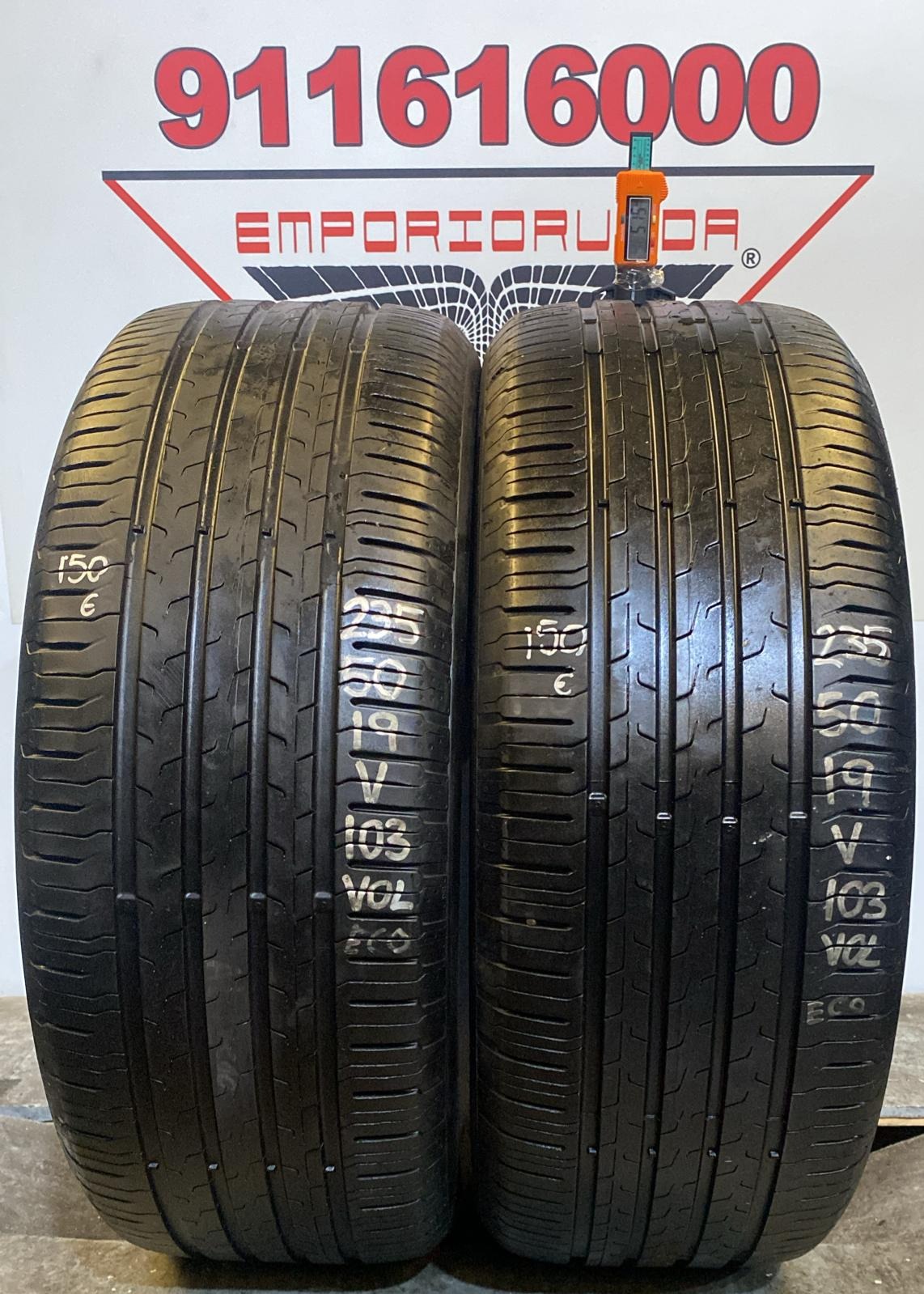 CONTINENTAL ECOCONTACT 6 USADO ECONOMICO  235/50 R19 103 V