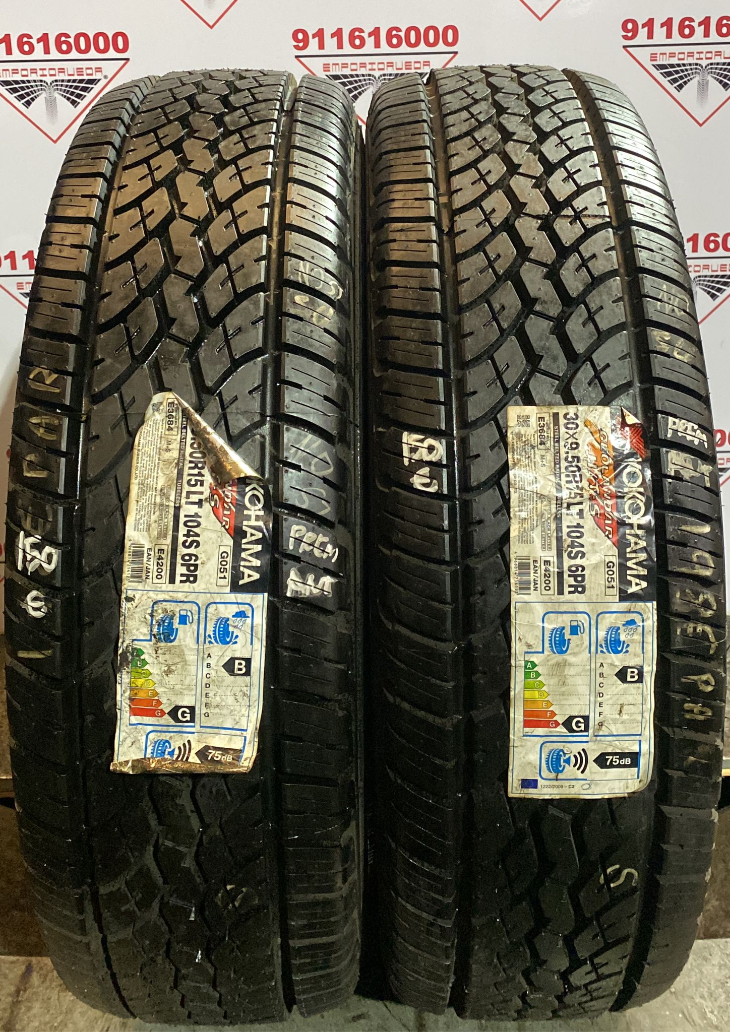 YOKOHAMA GEOLANDAR USADO PREMIUM  3X/9.5 R15 104 S