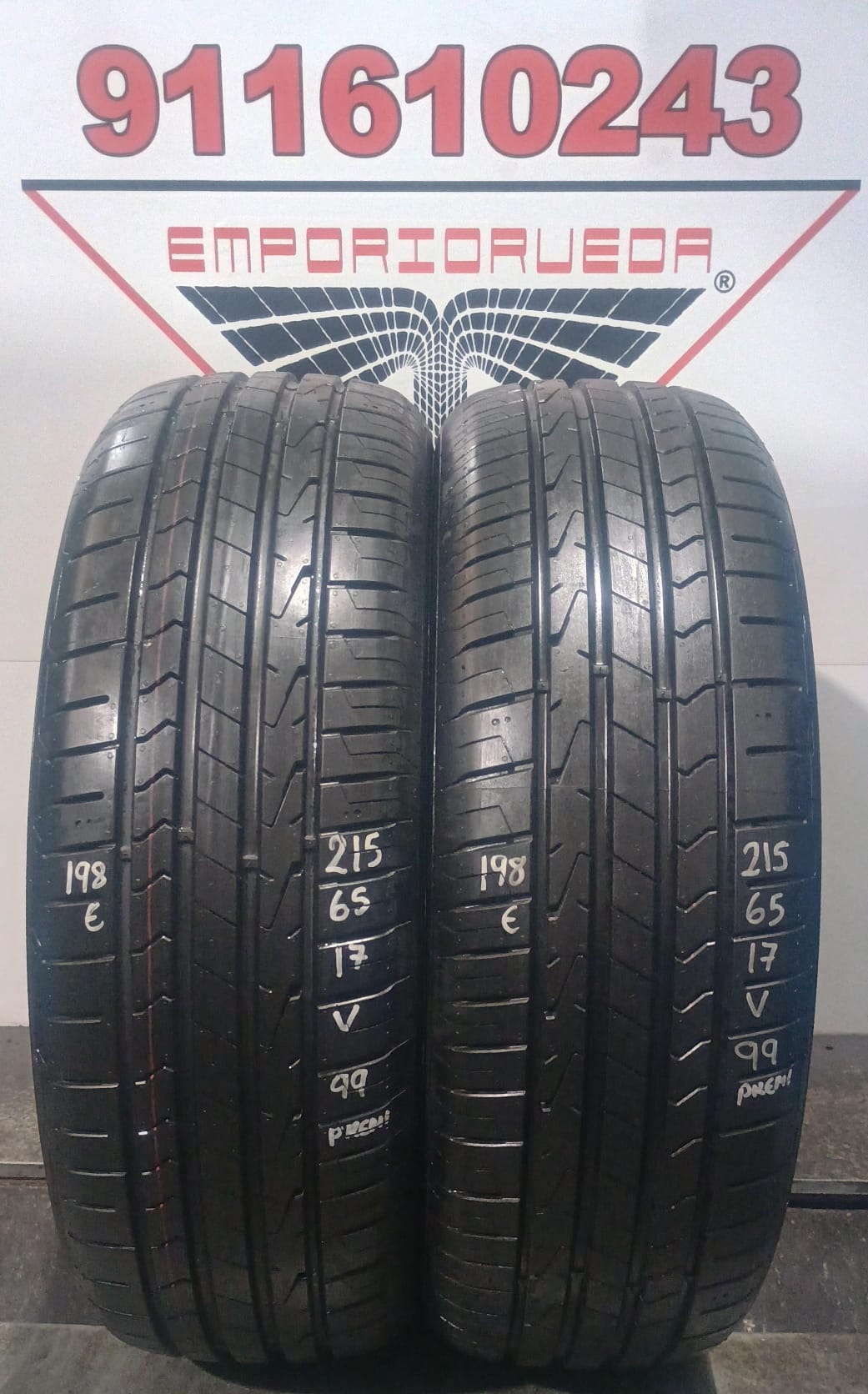 HANKOOK VENTUS USADO PREMIUM  215/65 R17 99 V