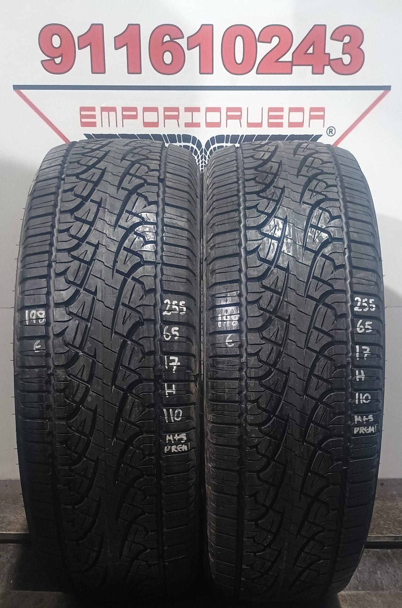 PIRELLI SCORPION USADO PREMIUM M+S 255/65 R17 110 H