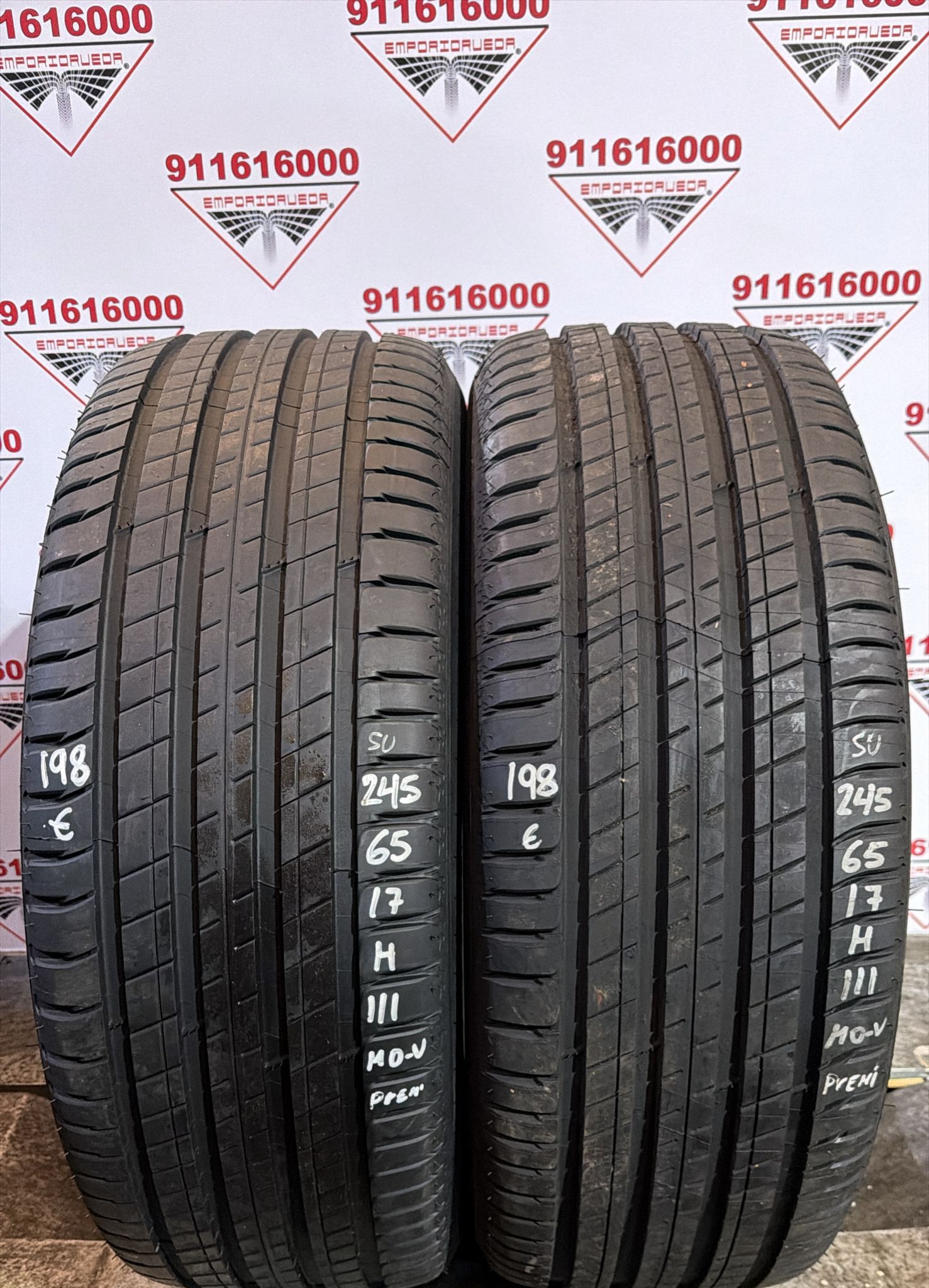 MICHELIN LATITUDE SPORT3 USADO PREMIUM  245/65 R17 111 H