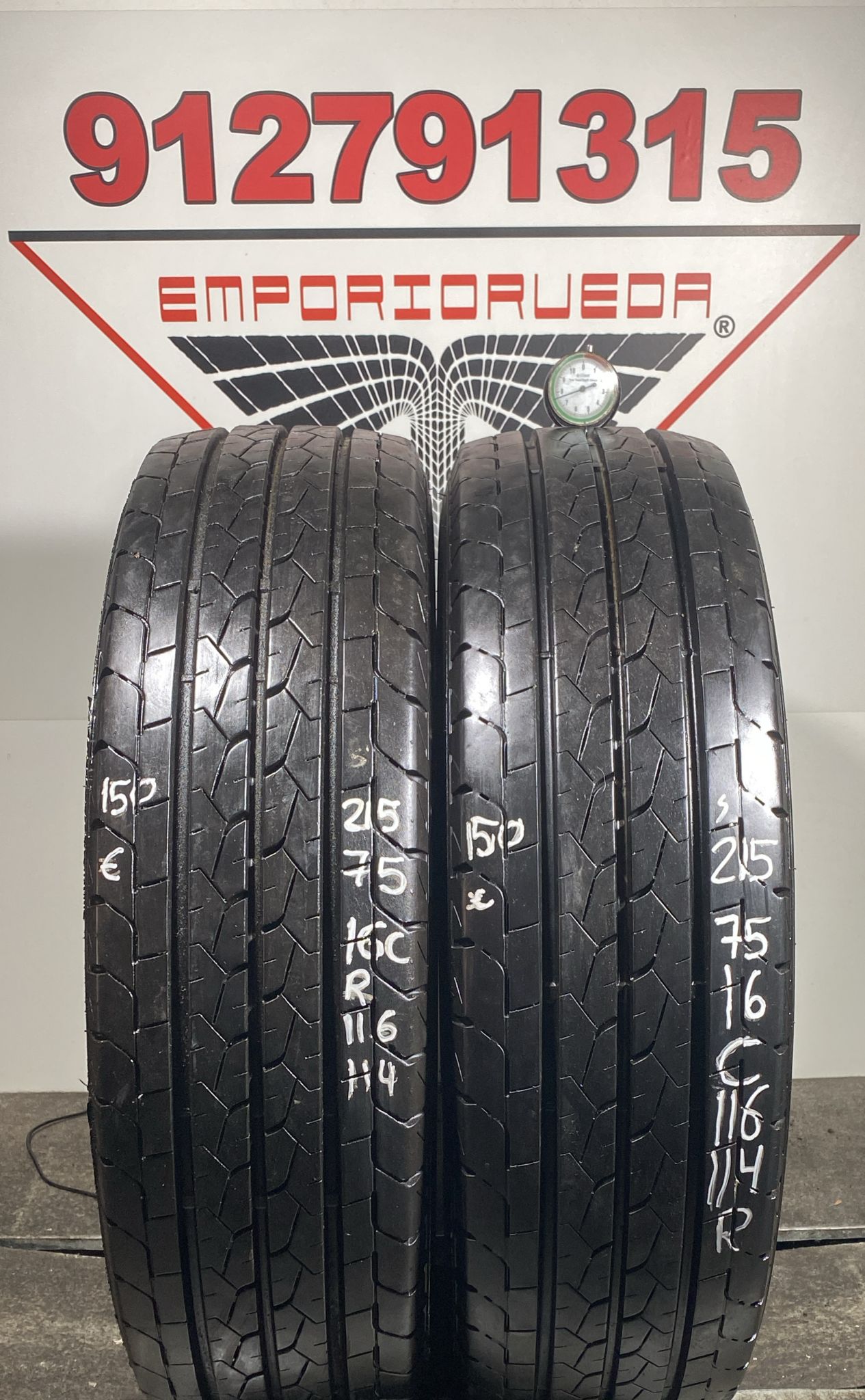 CONTINENTAL CONTIVANCOCONTACT USADO  205/75 R16C 113/111 R