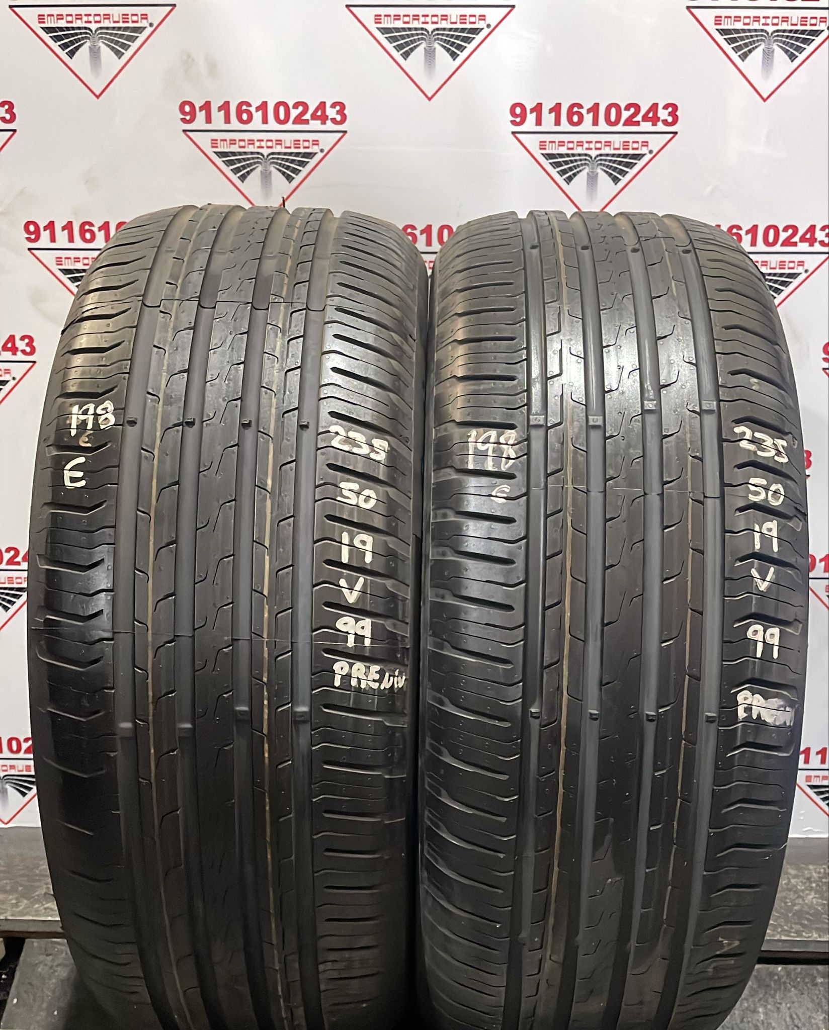 CONTINENTAL ECOCONTACT 6 USADO PREMIUM  235/50 R19 99 V