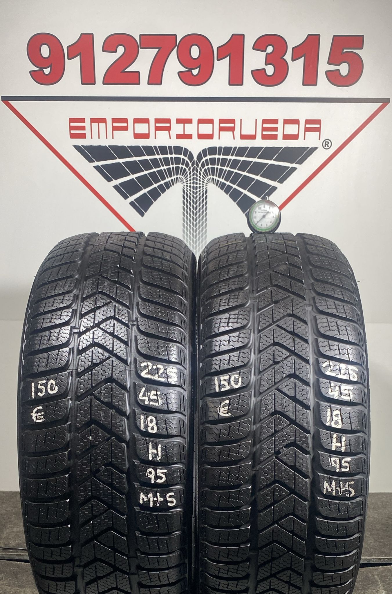 PIRELLI SOTO ZERO USADO M+S 225/45 R18 95 H