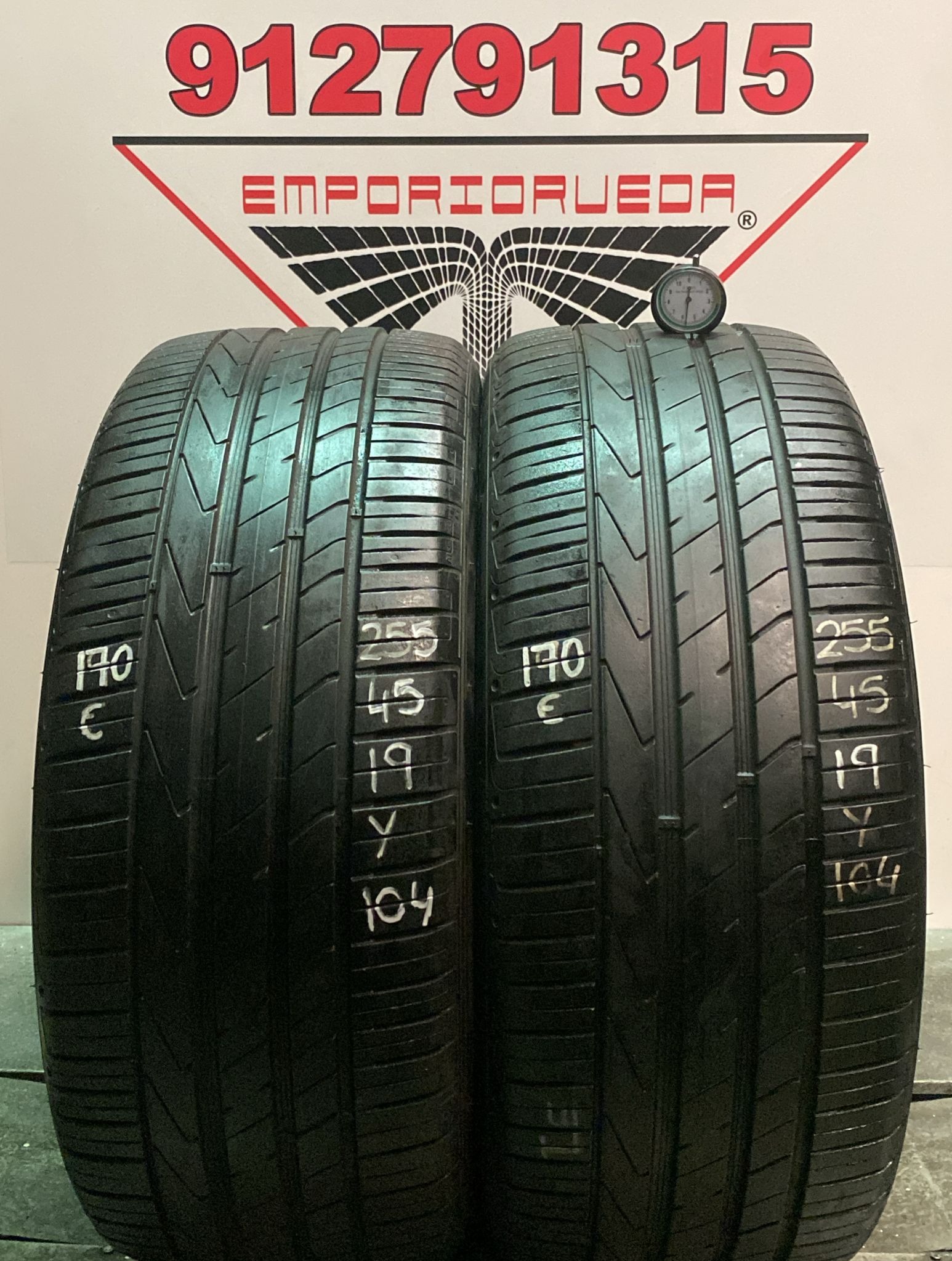 HANKOOK VENTUS S1 EVO02 USADO  255/45 R19 104 Y