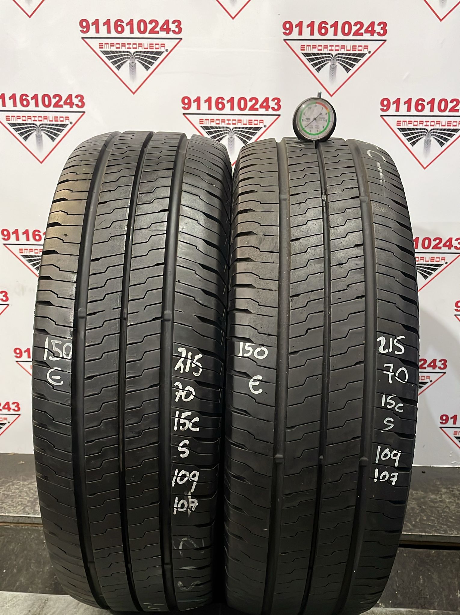 CONTINENTAL VANCOCONTACT USADO  215/70 R15C 109/107 S