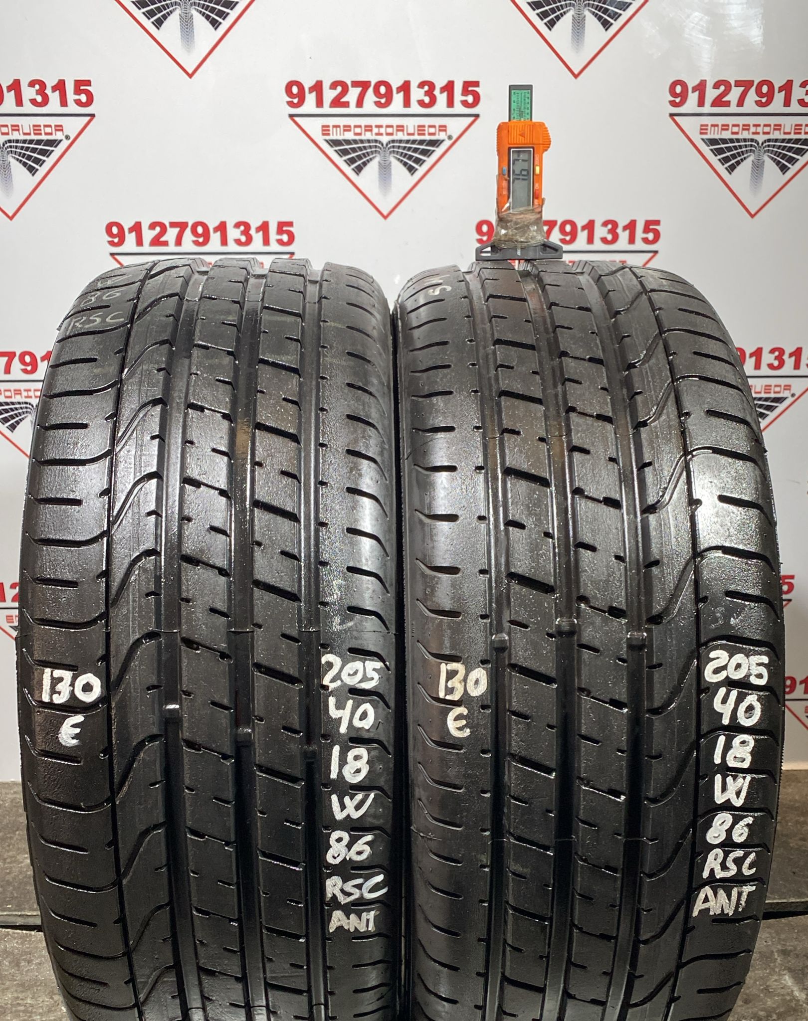 PIRELLI PZERO USADO RSC 205/40 R18 86 W