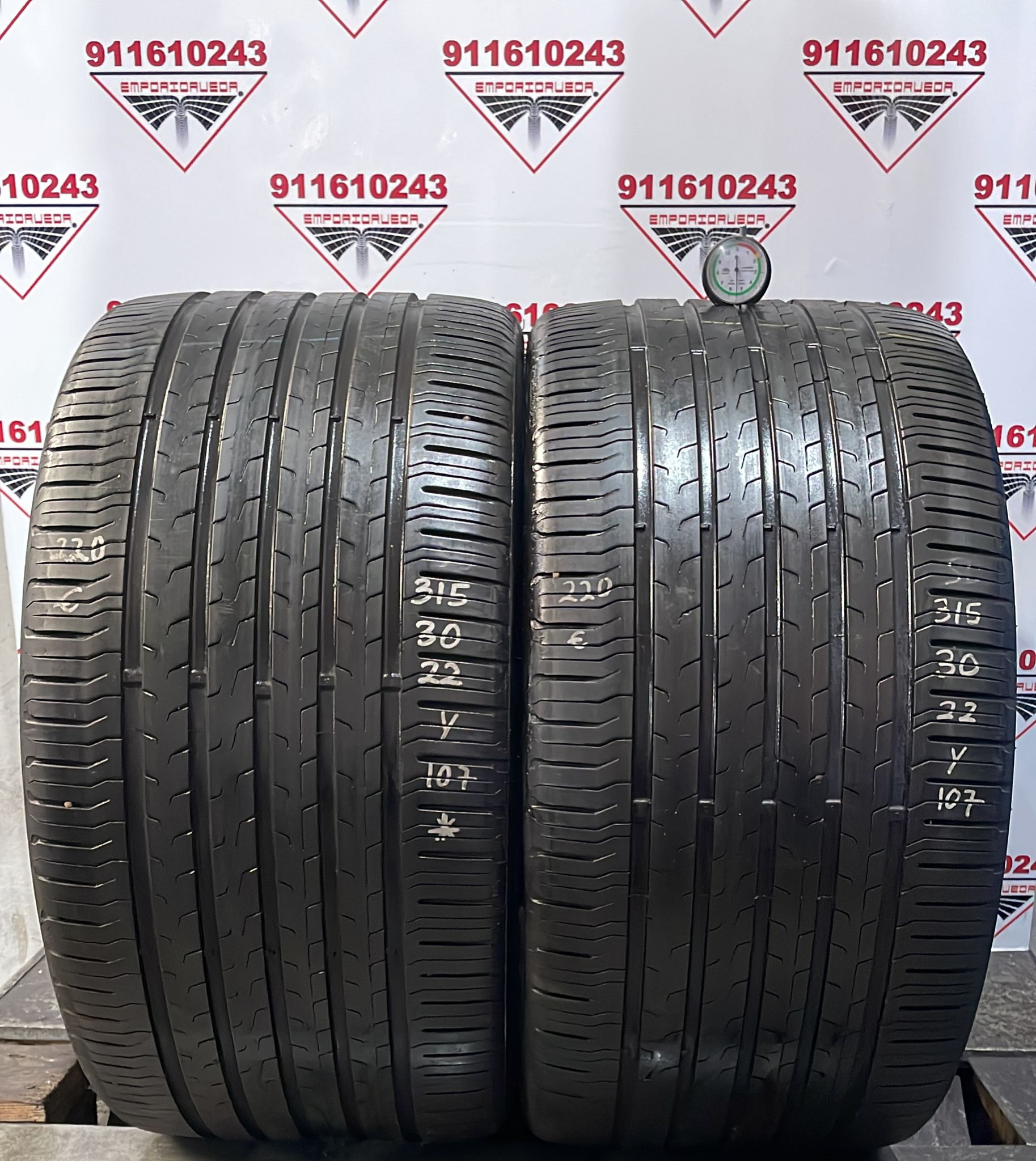 CONTINENTAL ECOCONTACT 5 USADO  315/30 R22 107 Y