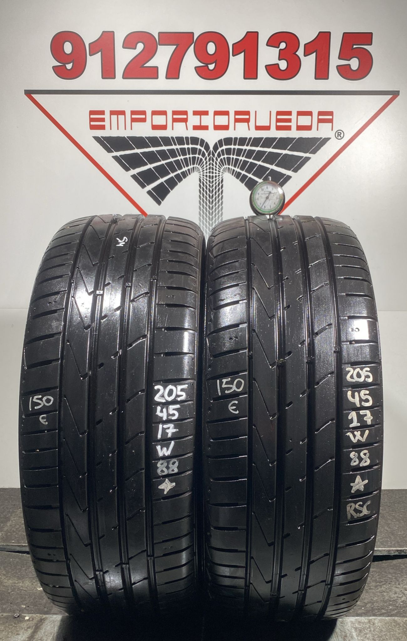 HANKOOK VENTUS S1 EVO02 USADO  205/45 R17 88 W