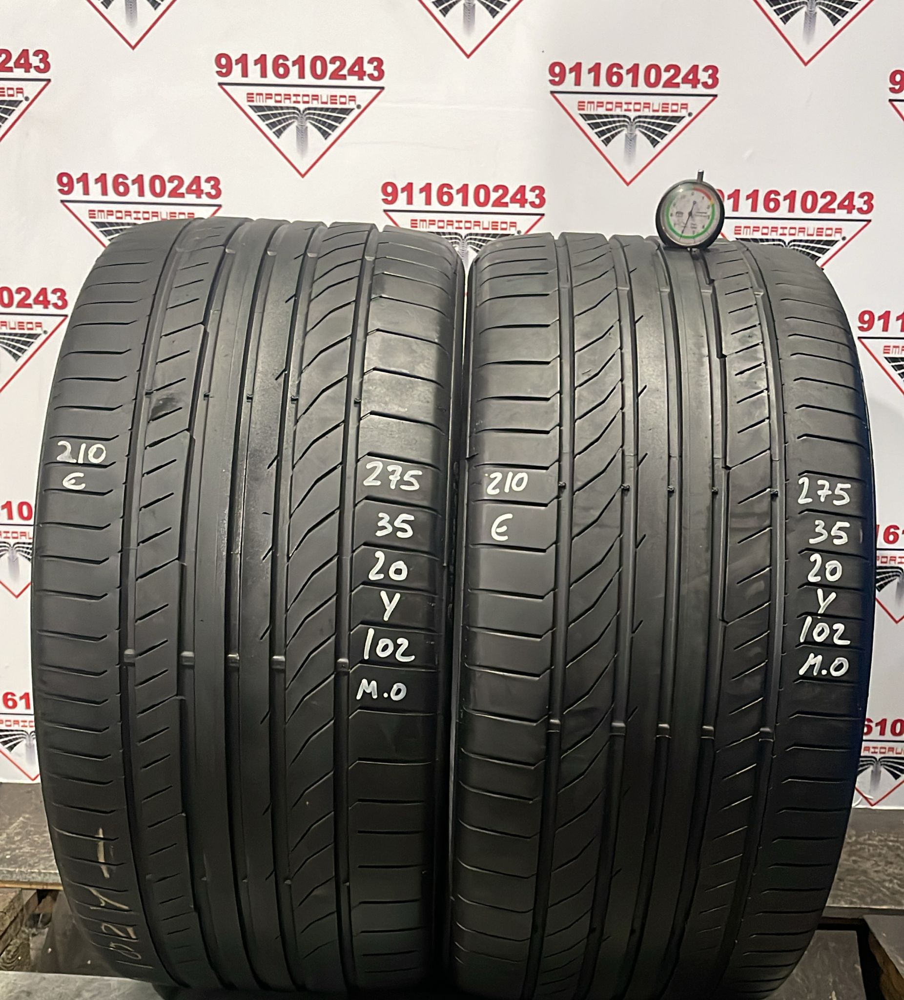 CONTINENTAL CONTISPORTCONTACT 5 MO USADO  275/35 R20 102 Y
