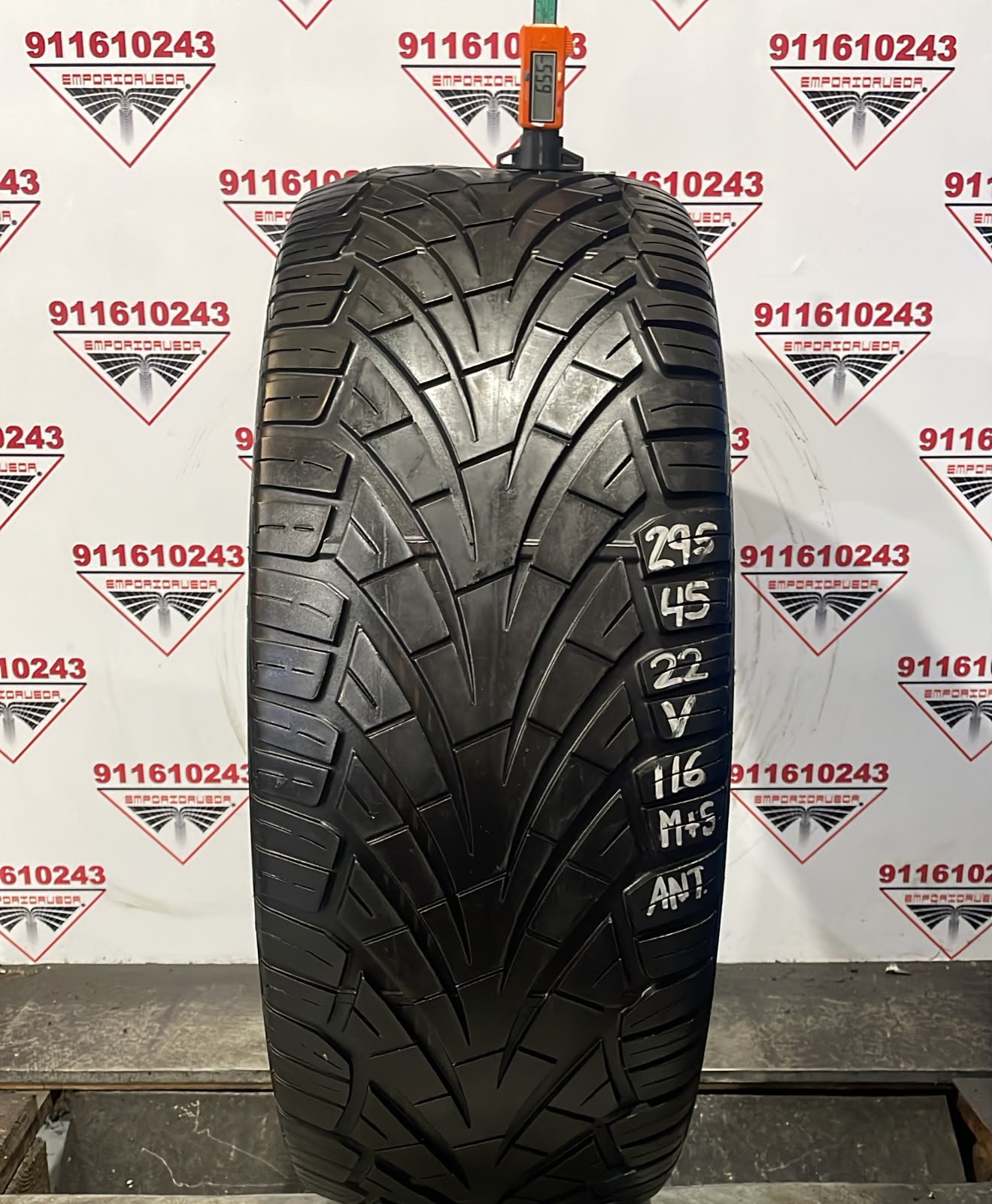 GENERAL  USADO M+S 295/45 R22 116 V