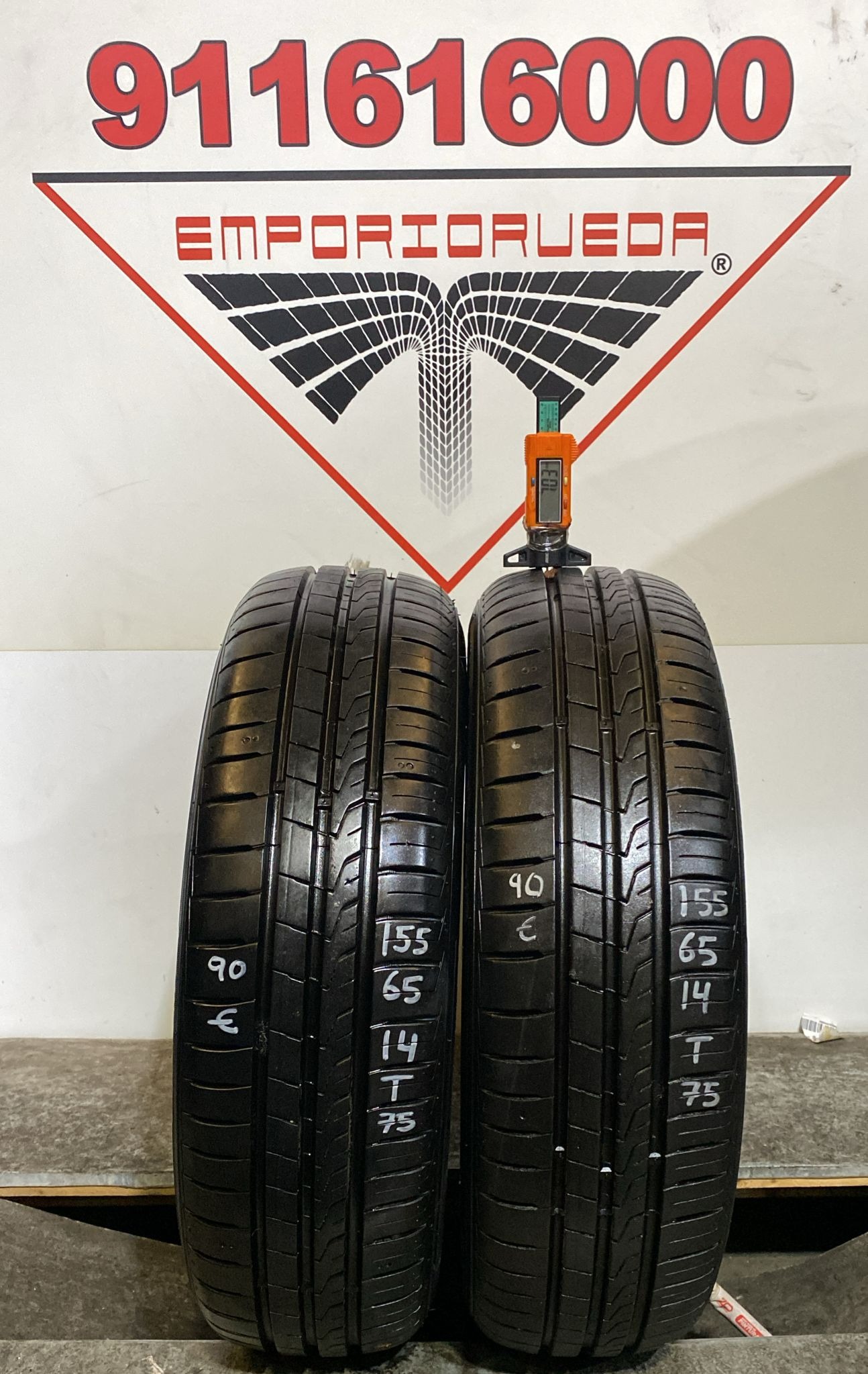 HANKOOK KINERGY ECO2 USADO  155/65 R14 75 T