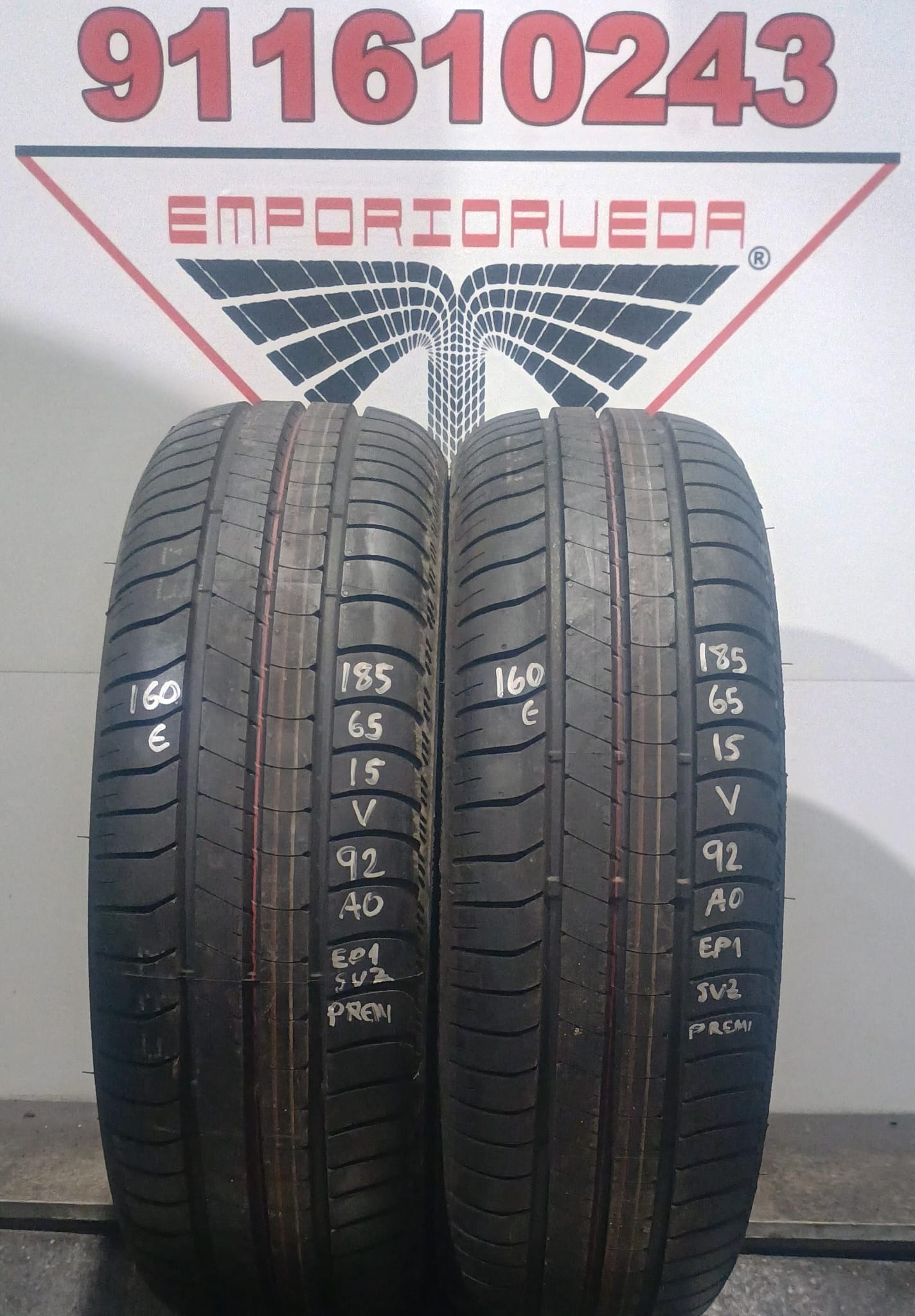 BRIDGESTONE ECOPIA USADO PREMIUM  185/65 R15 92 V