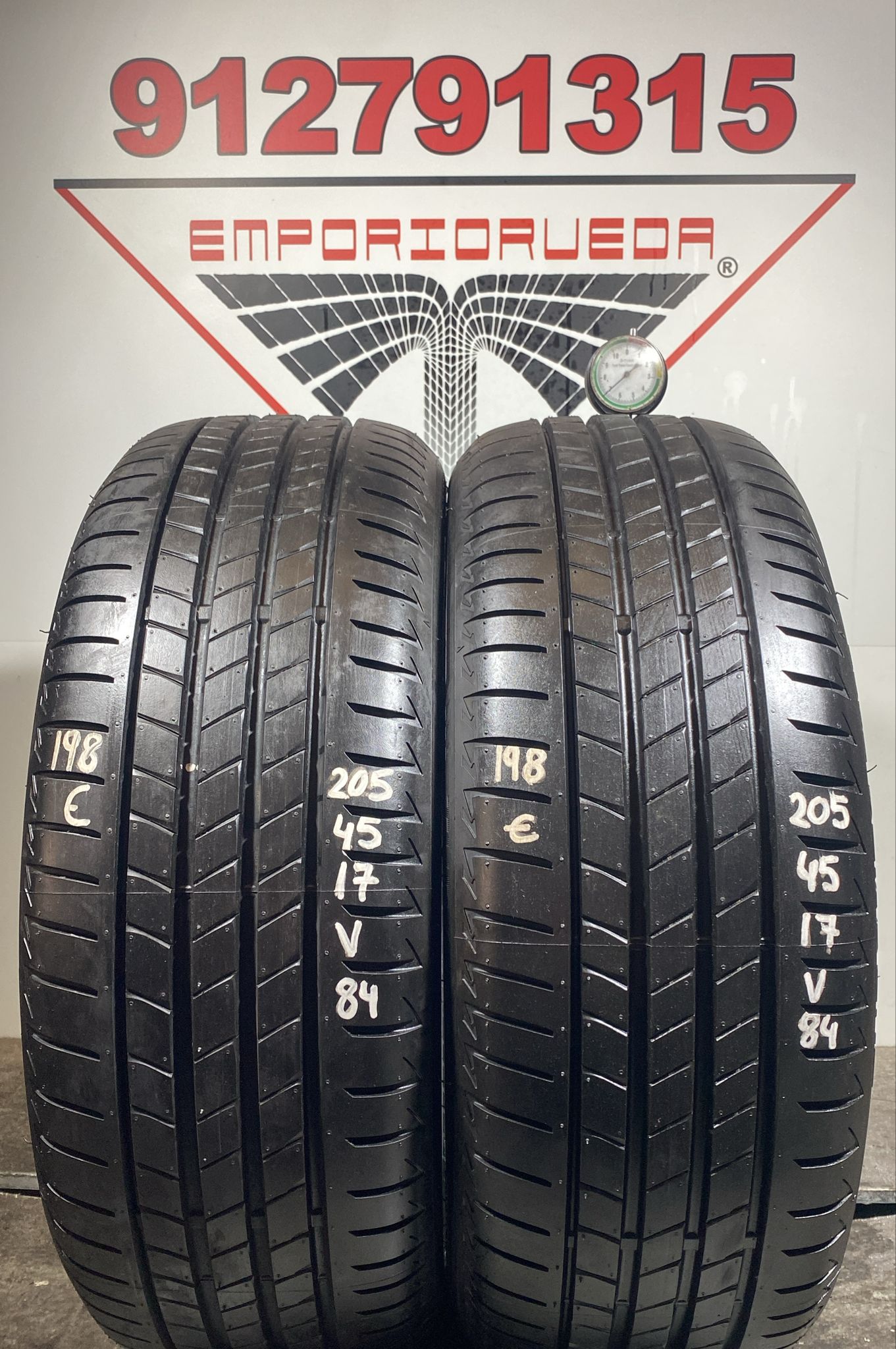 BRIDGESTONE TURANZA USADO  205/45 R17 84 V