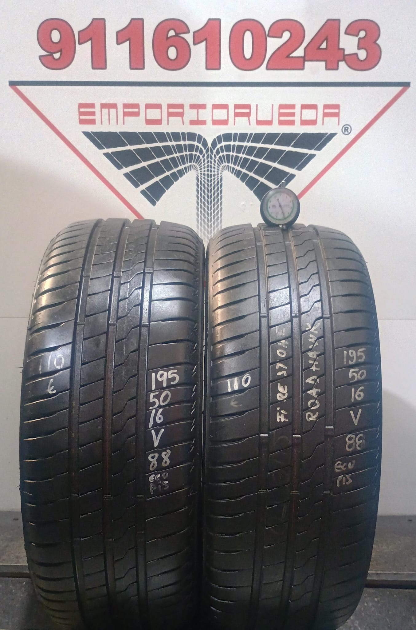FIRESTONE ROADHAWK USADO ECONOMICO  195/50 R16 88 V