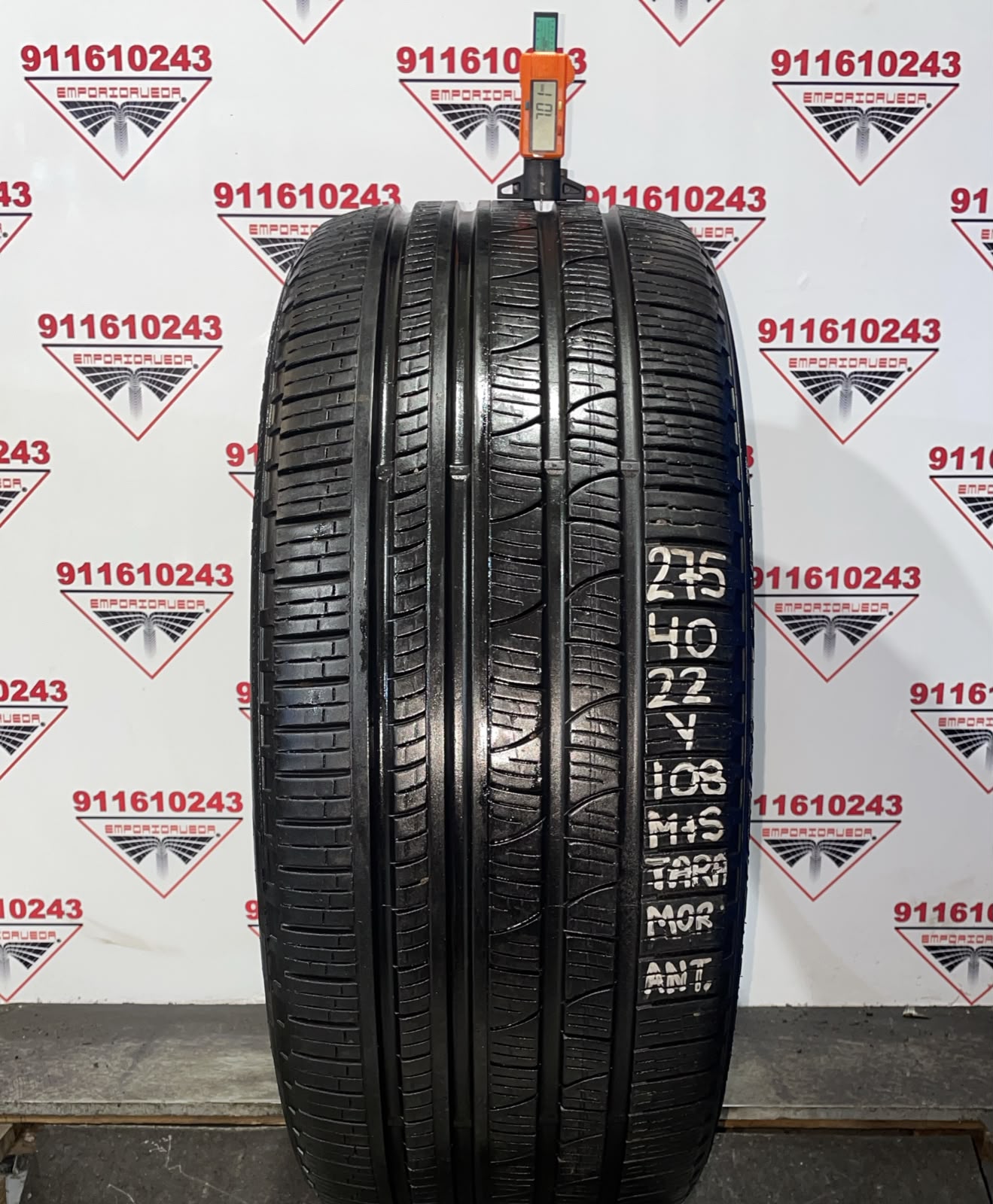 PIRELLI SCORPION VERDE USADO M+S 275/40 R22 108 Y