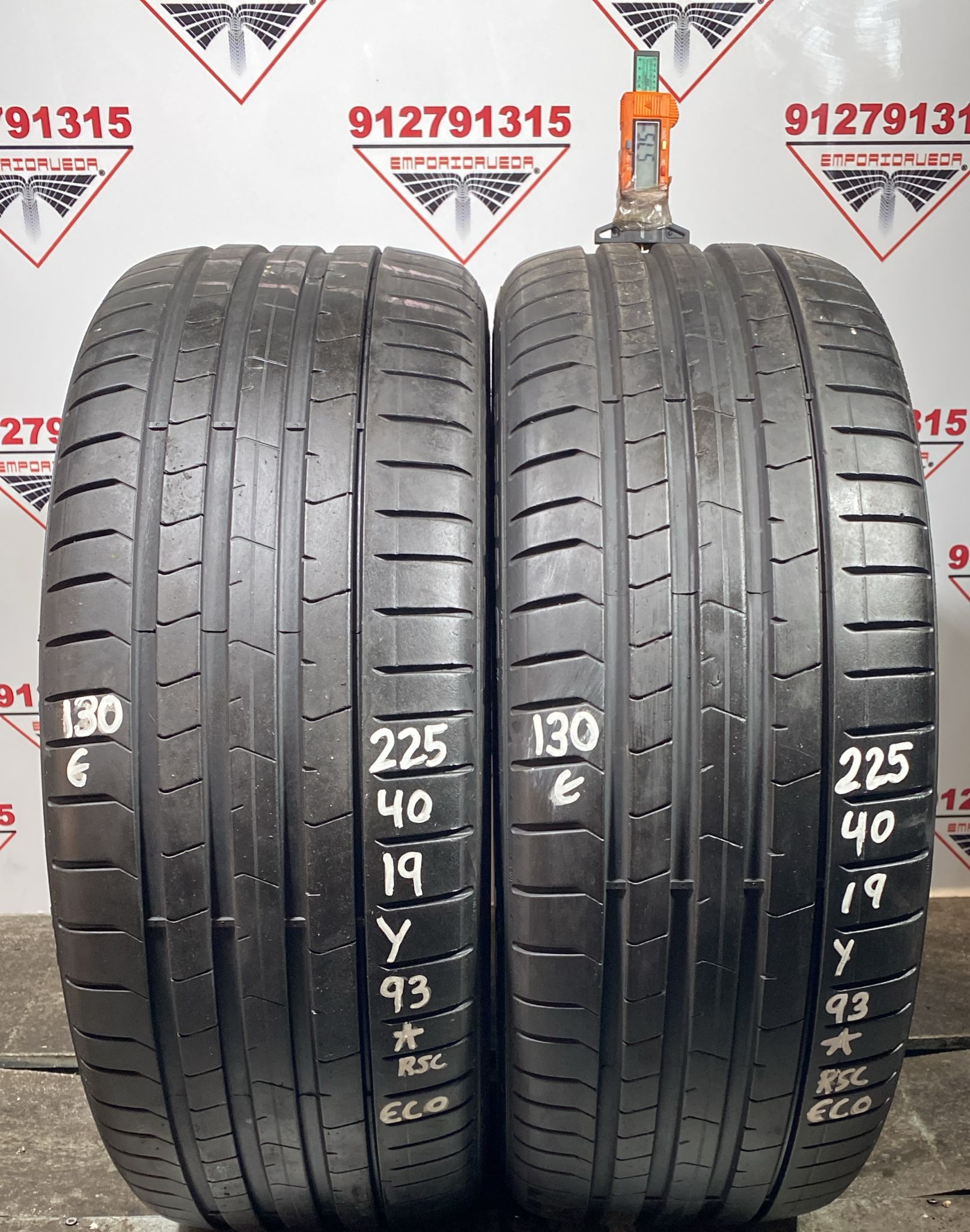 PIRELLI PZERO USADO RSC 225/40 R19 93 Y