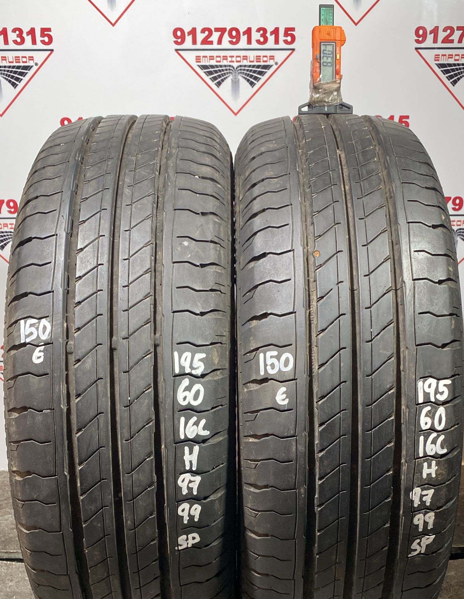 CONTINENTAL VANCOCONTACT USADO  195/60 R16C 99/97 H