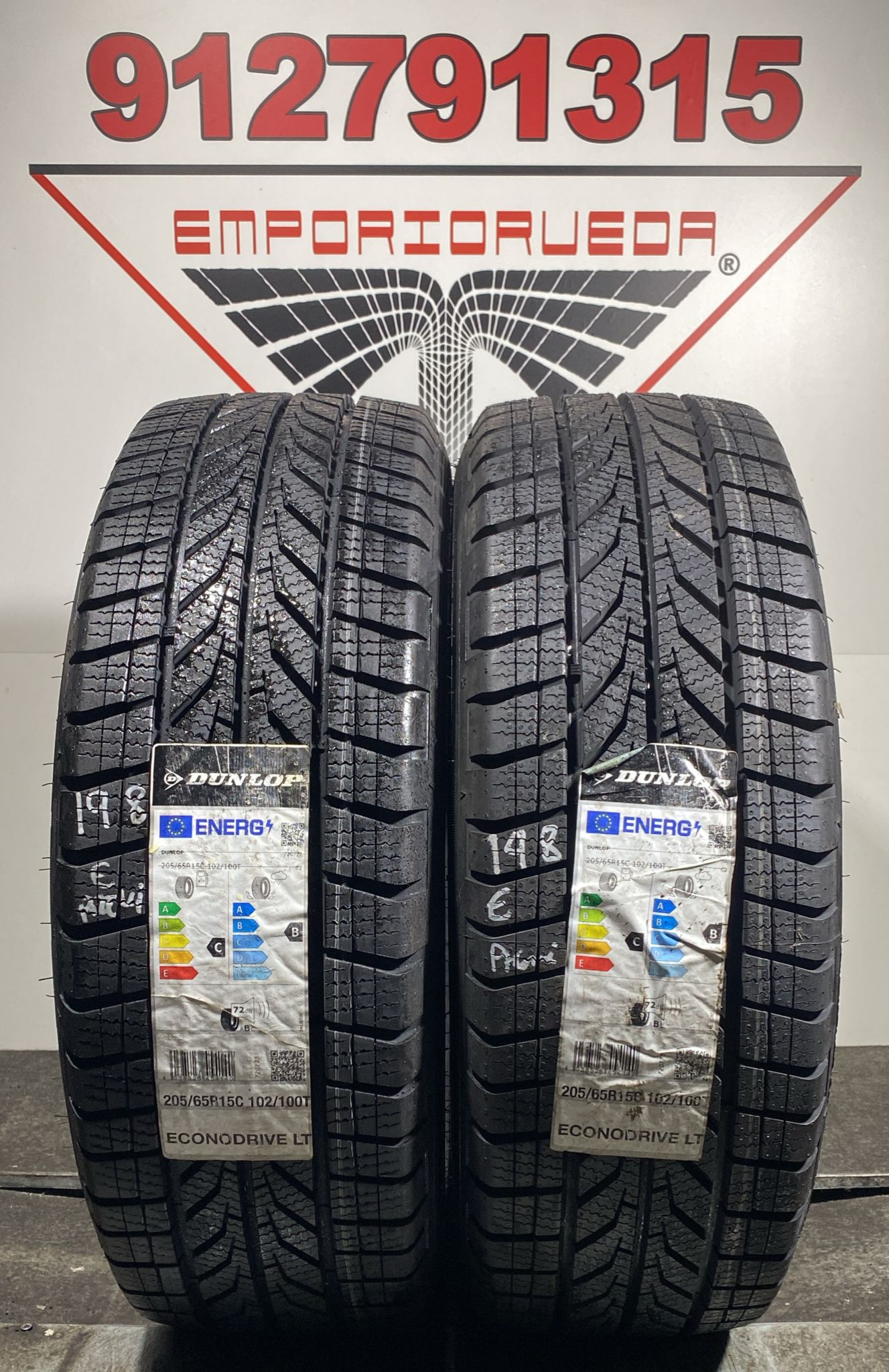 DUNLOP ECONODRIVE USADO PREMIUM  205/65 R15C 102/100 T