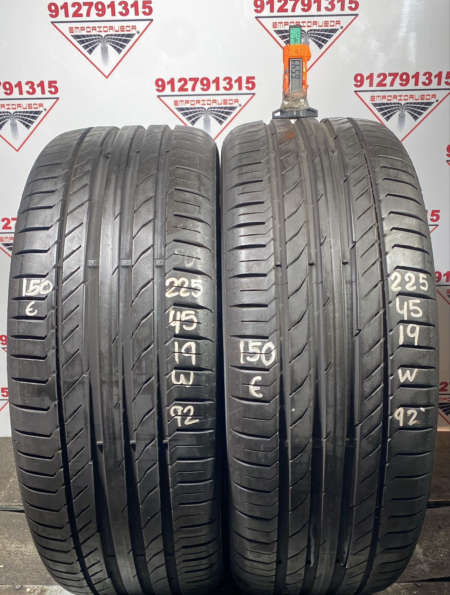 CONTINENTAL CONTISPORTCONTACT USADO  225/45 R19 92 W