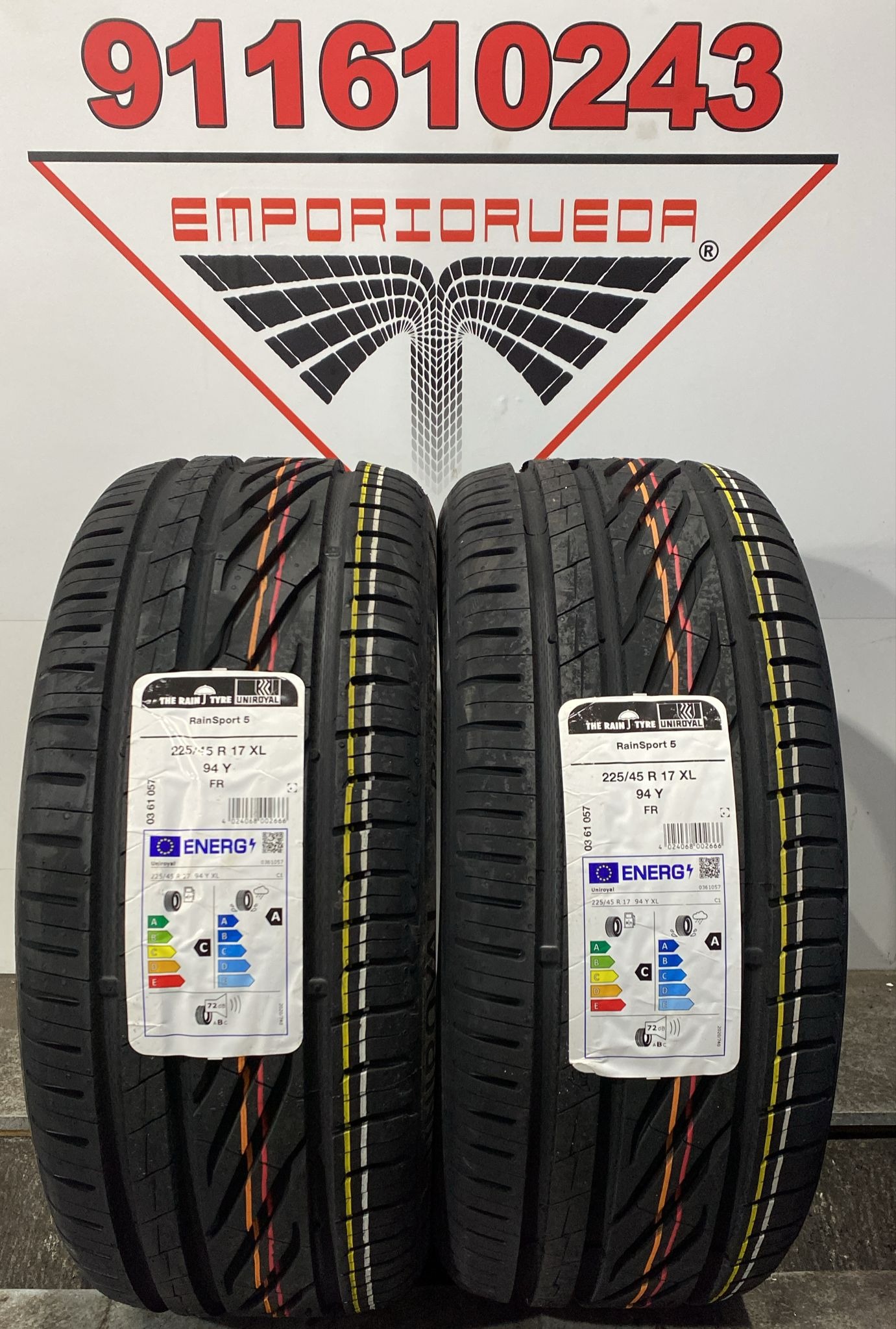 UNIROYAL  225/45 R17 94 Y