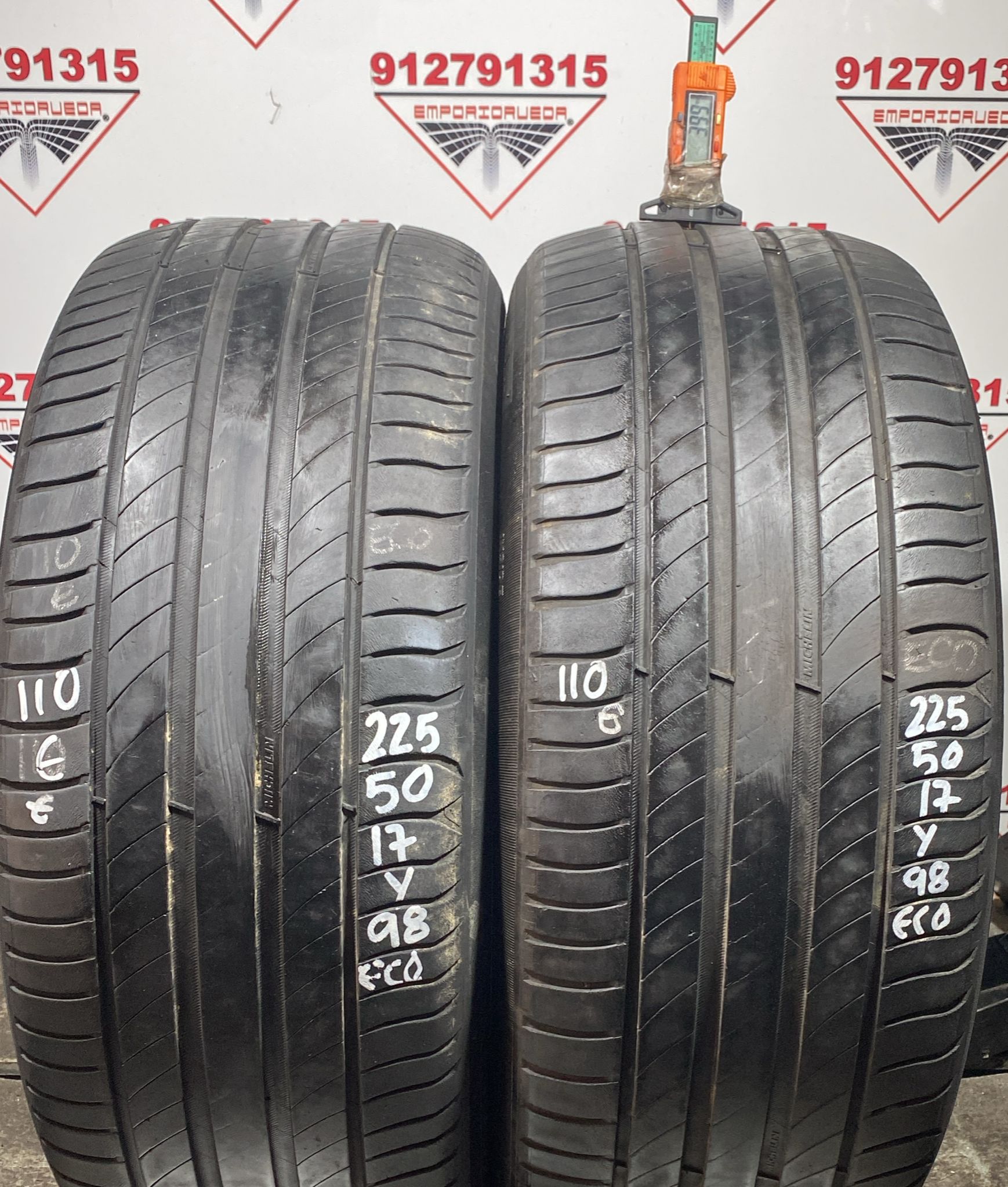 MICHELIN PRIMACY 4 USADO ECONOMICO  225/50 R17 98 Y