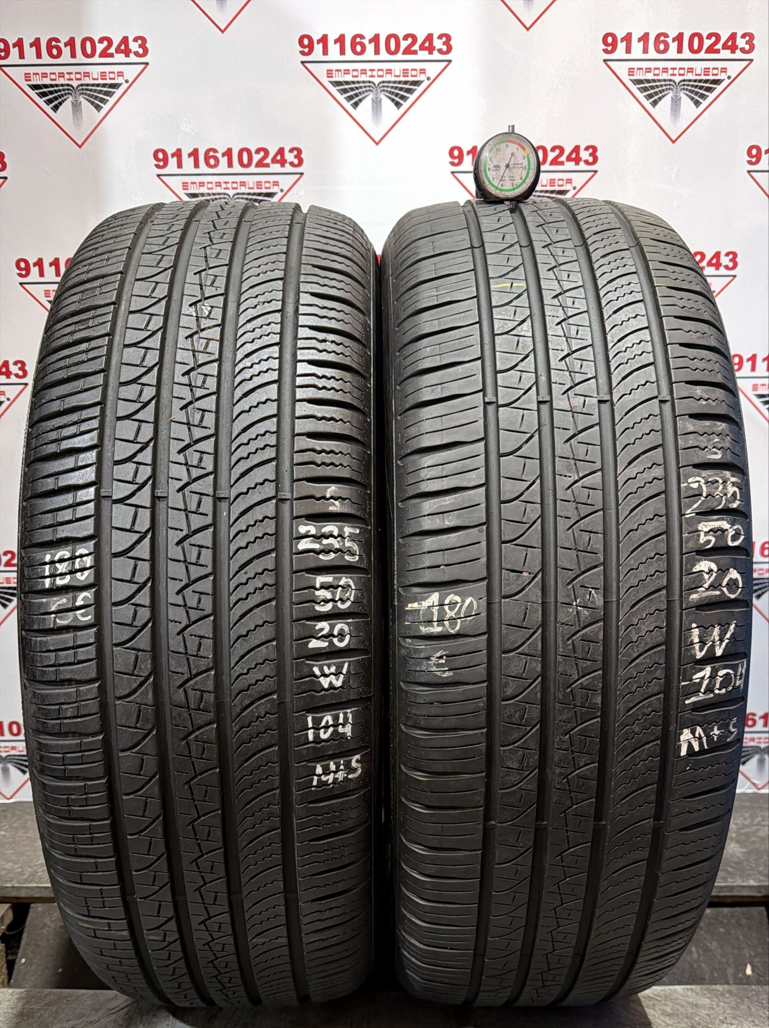 PIRELLI SCORPION ZERO USADO M+S 235/50 R20 104 W