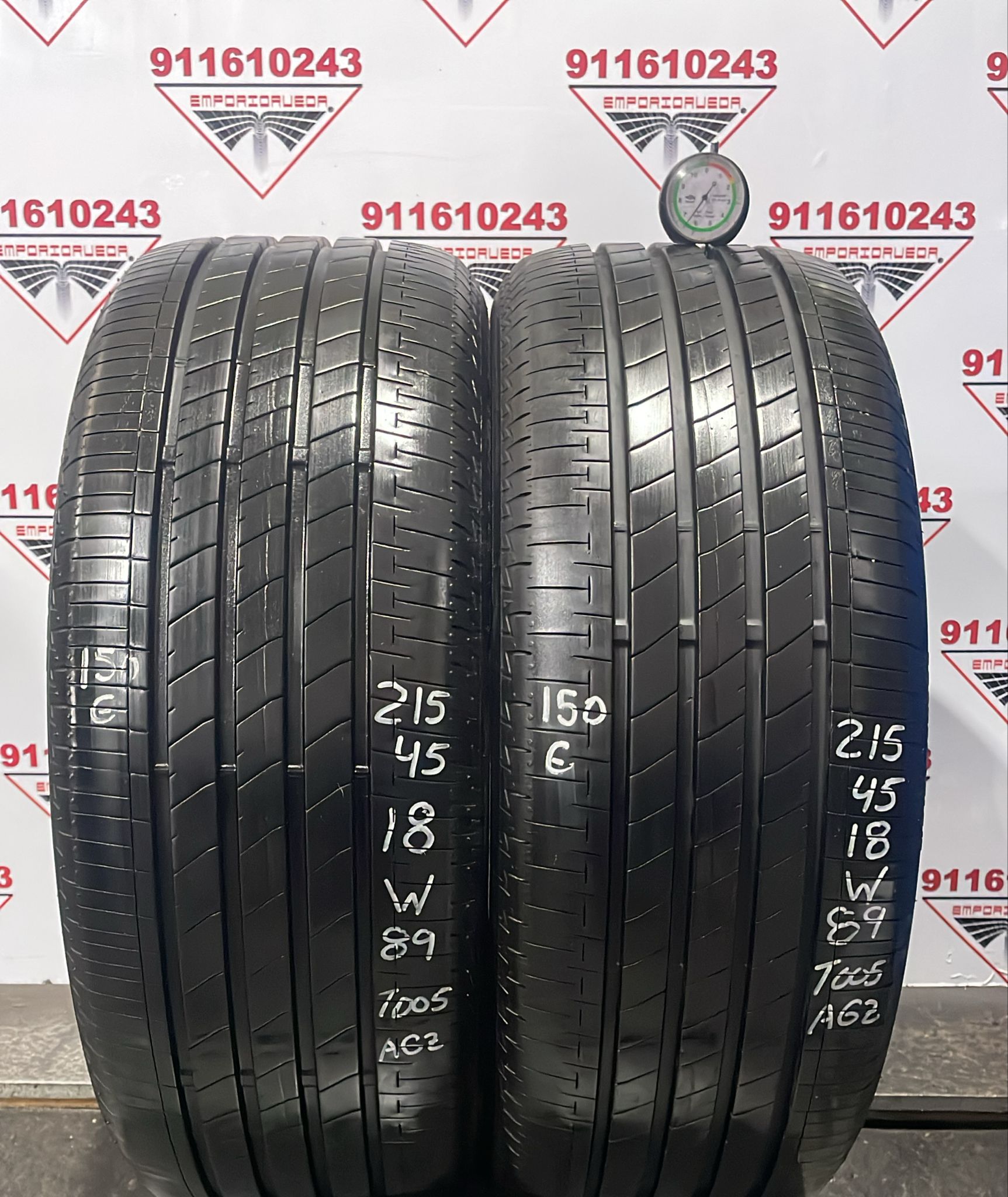 BRIDGESTONE T005 USADO  215/45 R18 89 W