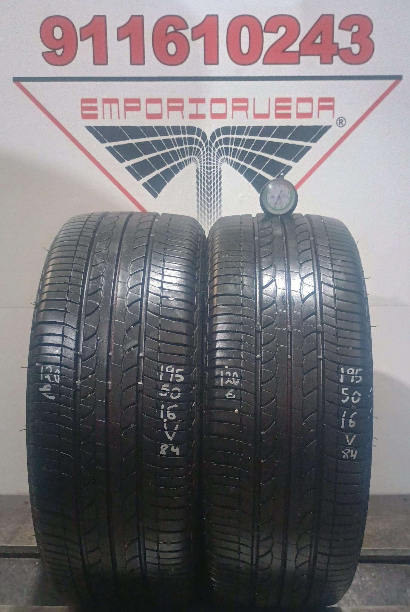 BRIDGESTONE ECOPIA USADO  195/50 R16 84 V