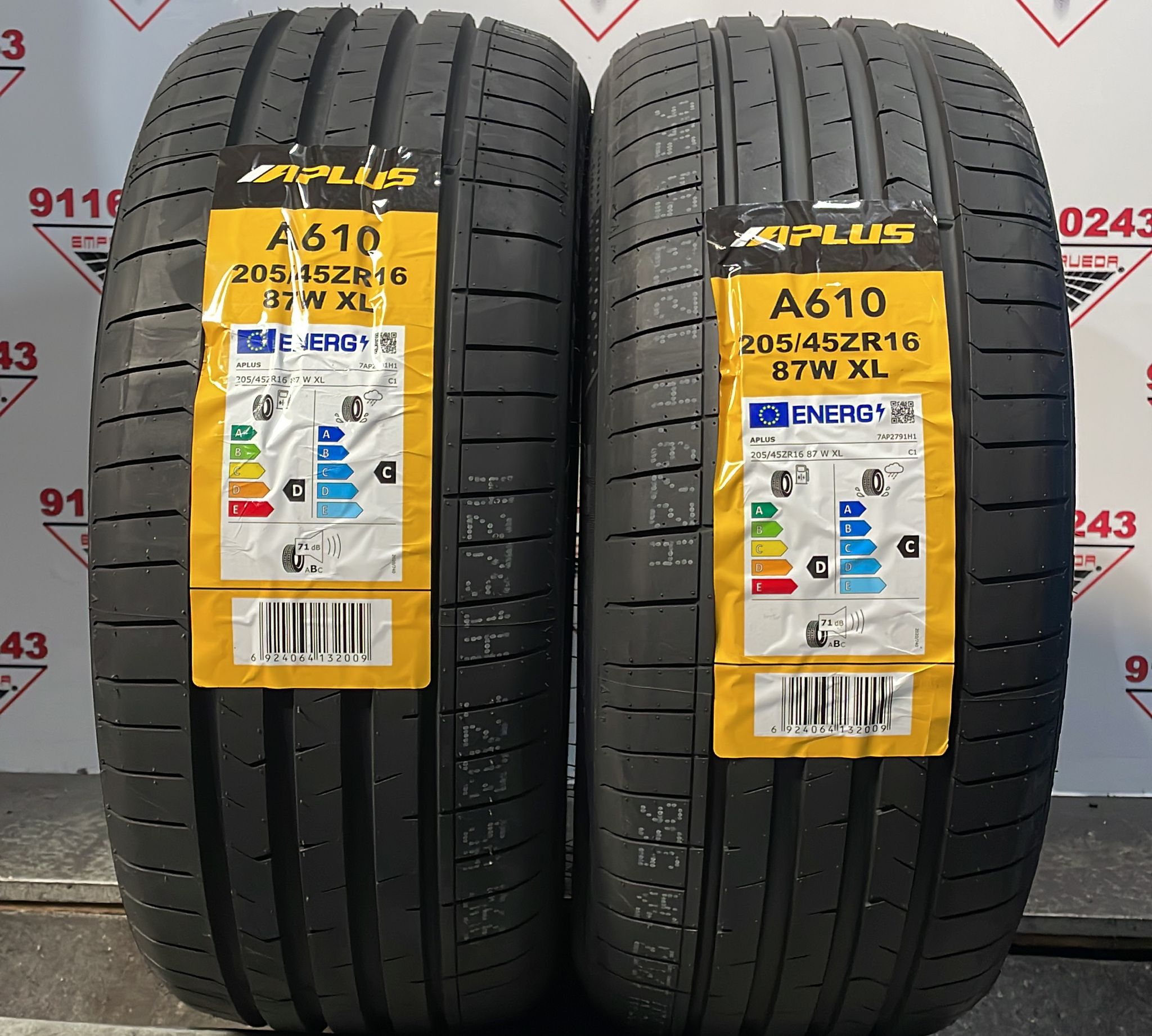 APLUS  205/45 R16 87 W