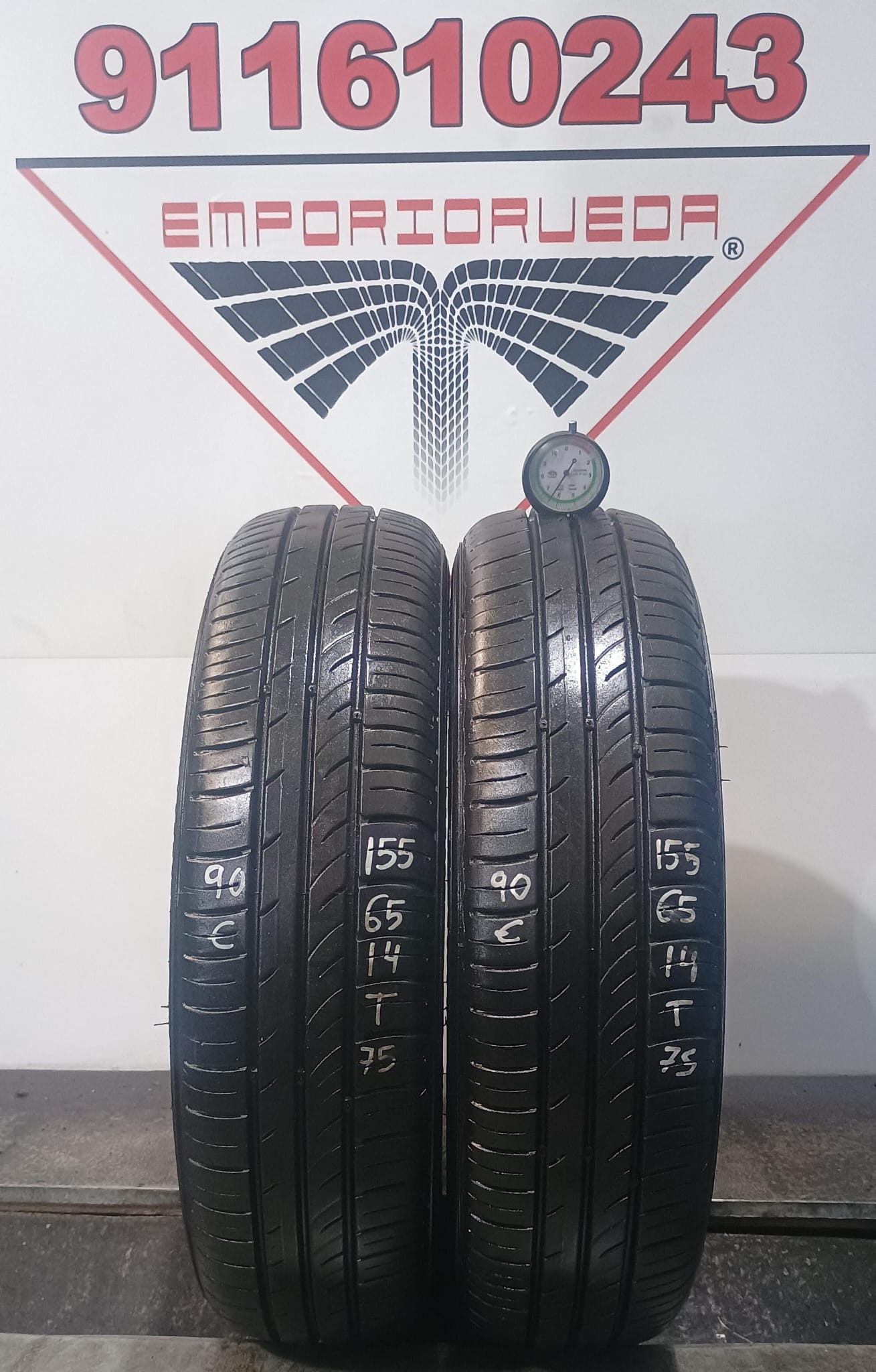KUMHO ECOWING USADO  155/65 R14 75 T