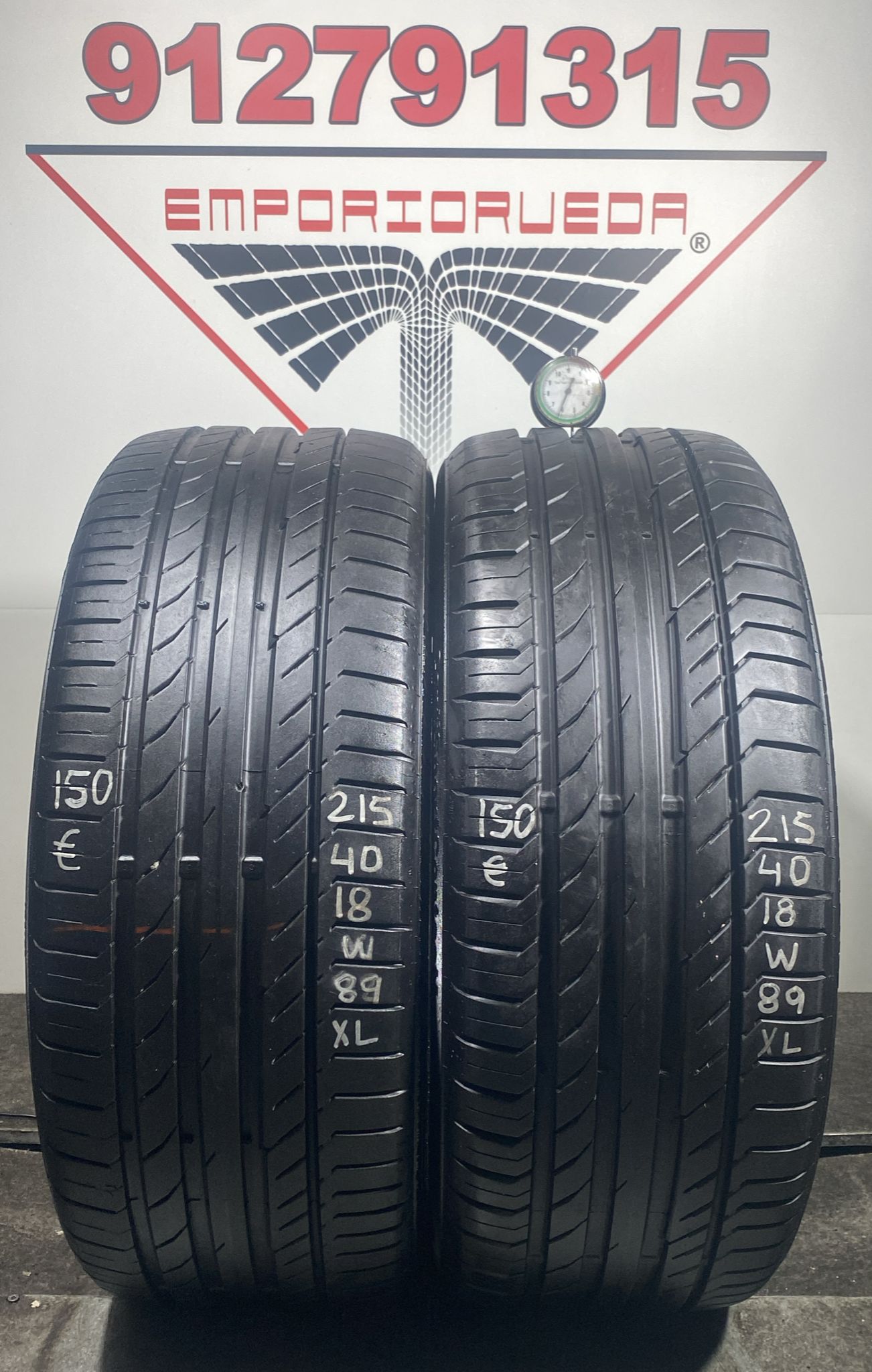 CONTINENTAL CONTISPORTCONTACT 5 USADO  215/40 R18 89 W