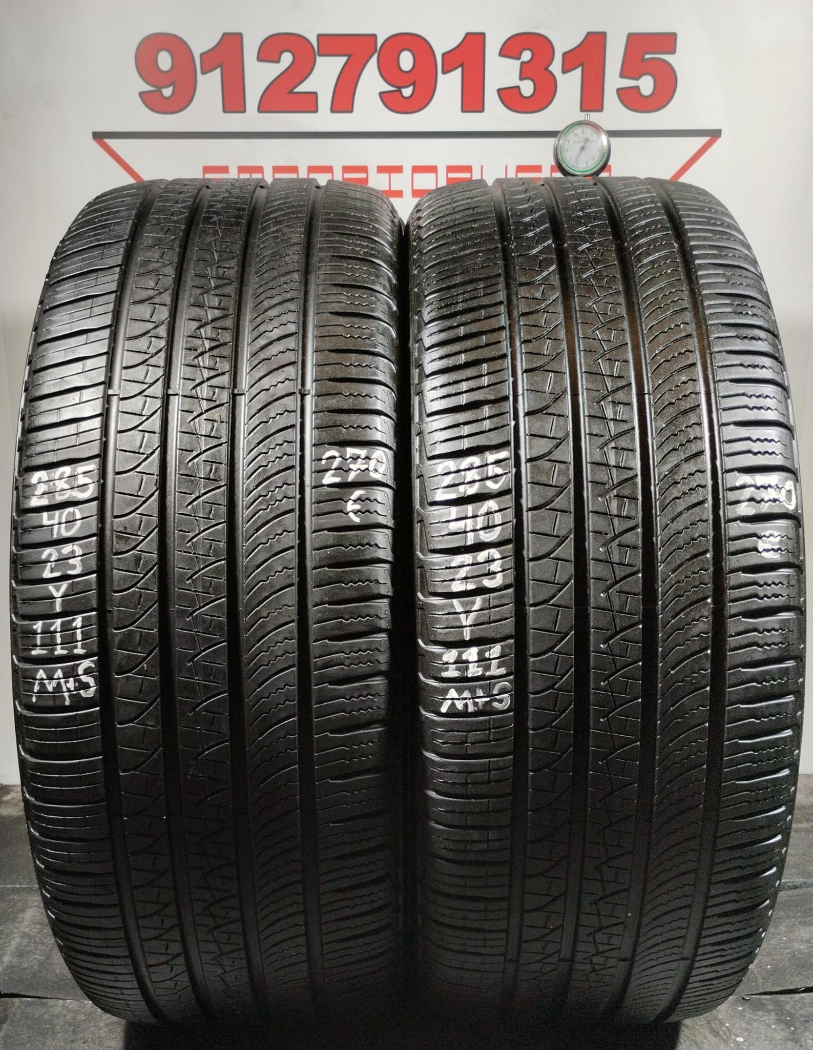 PIRELLI SCORPION ZERO USADO M+S 285/40 R23 111 Y