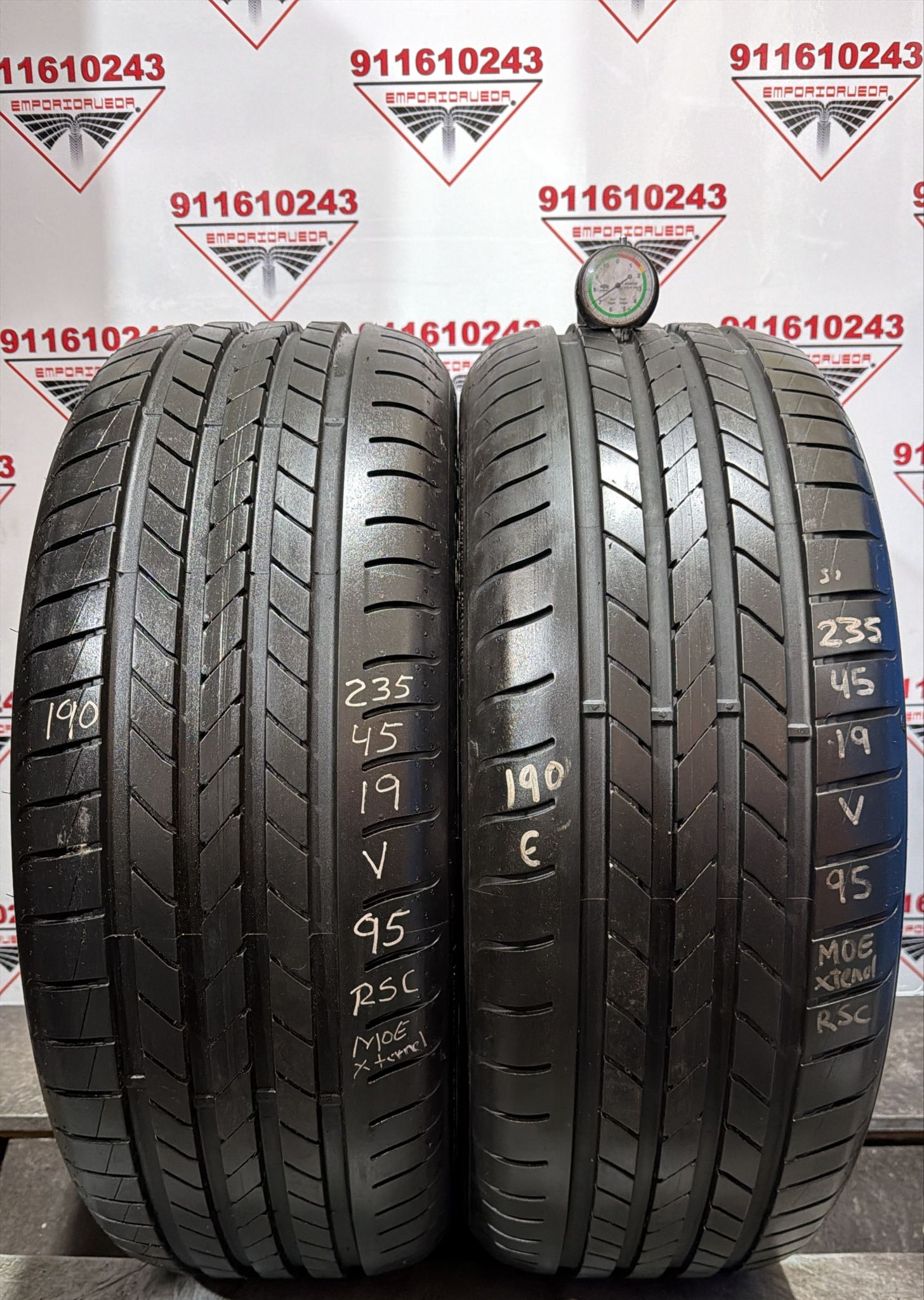 GOODYEAR EFFICIENTGRIP USADO RSC 235/45 R19 95 V