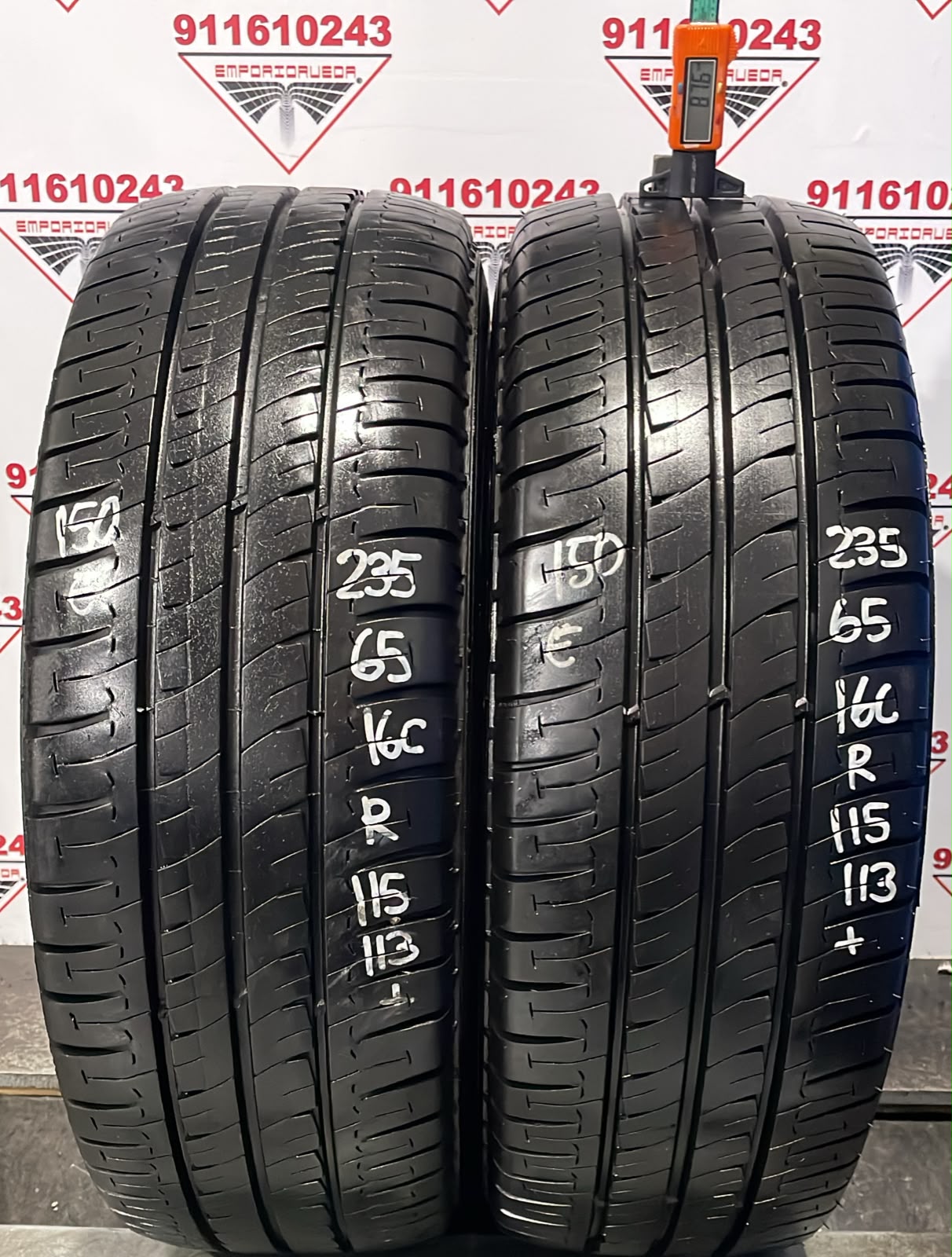MICHELIN AGILIS USADO  235/65 R16C 115/113 R
