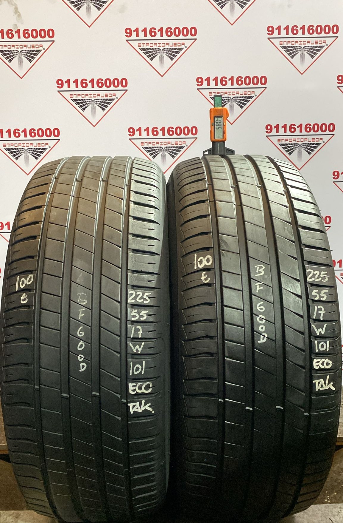 BF GOODRICH  USADO ECONOMICO  225/55 R17 101 W