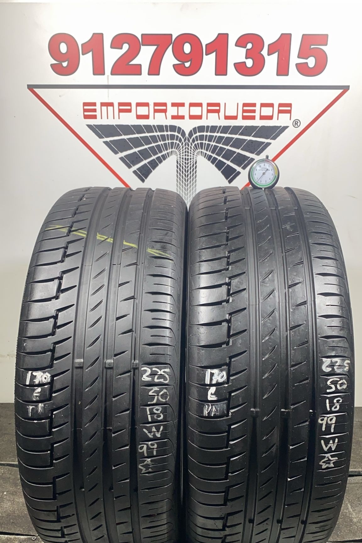 CONTINENTAL PREMIUMCONTACT6 USADO  225/50 R18 99 W